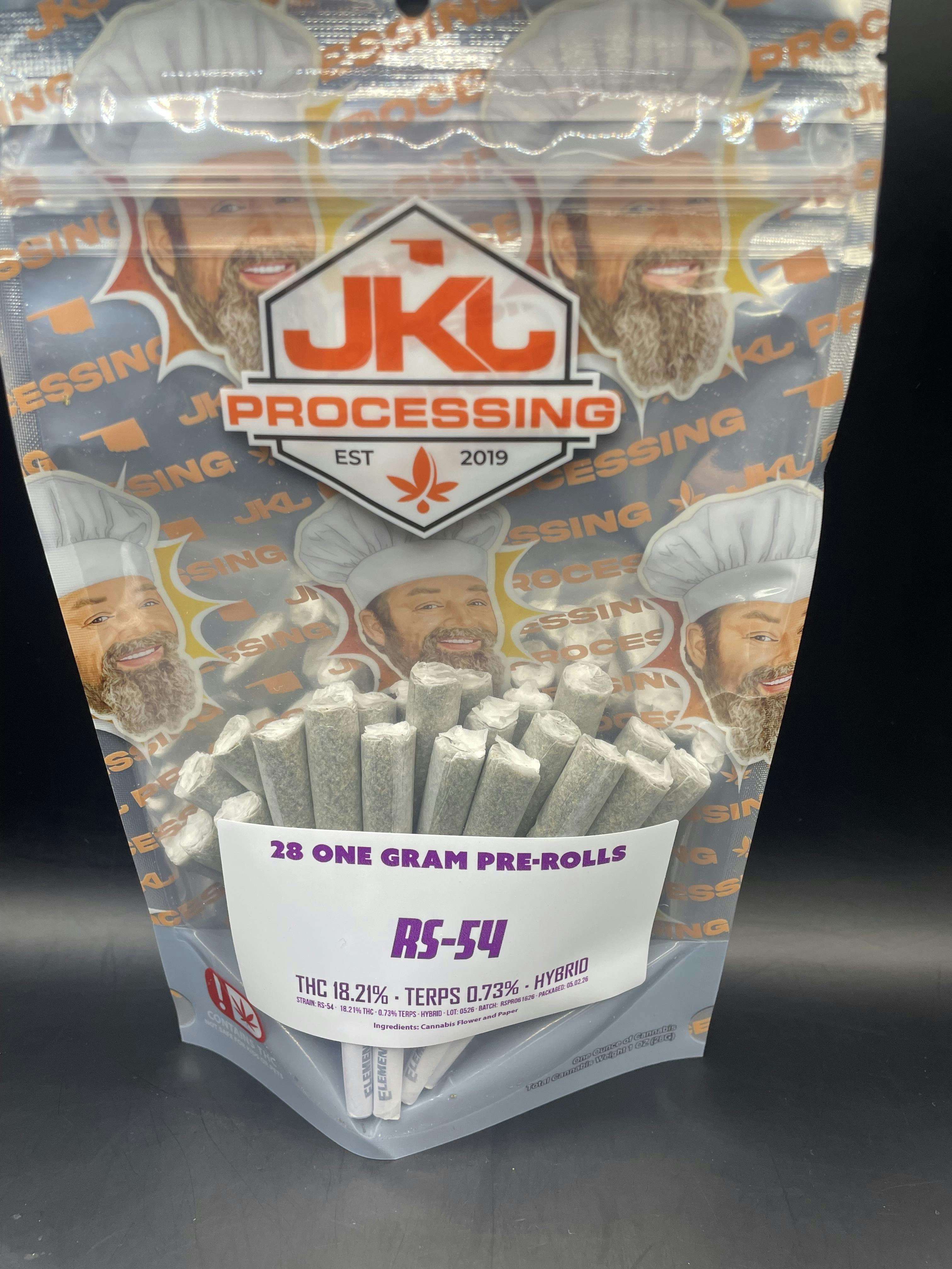 JKJ Processing - RS-54 - 28G Pre Roll Pack