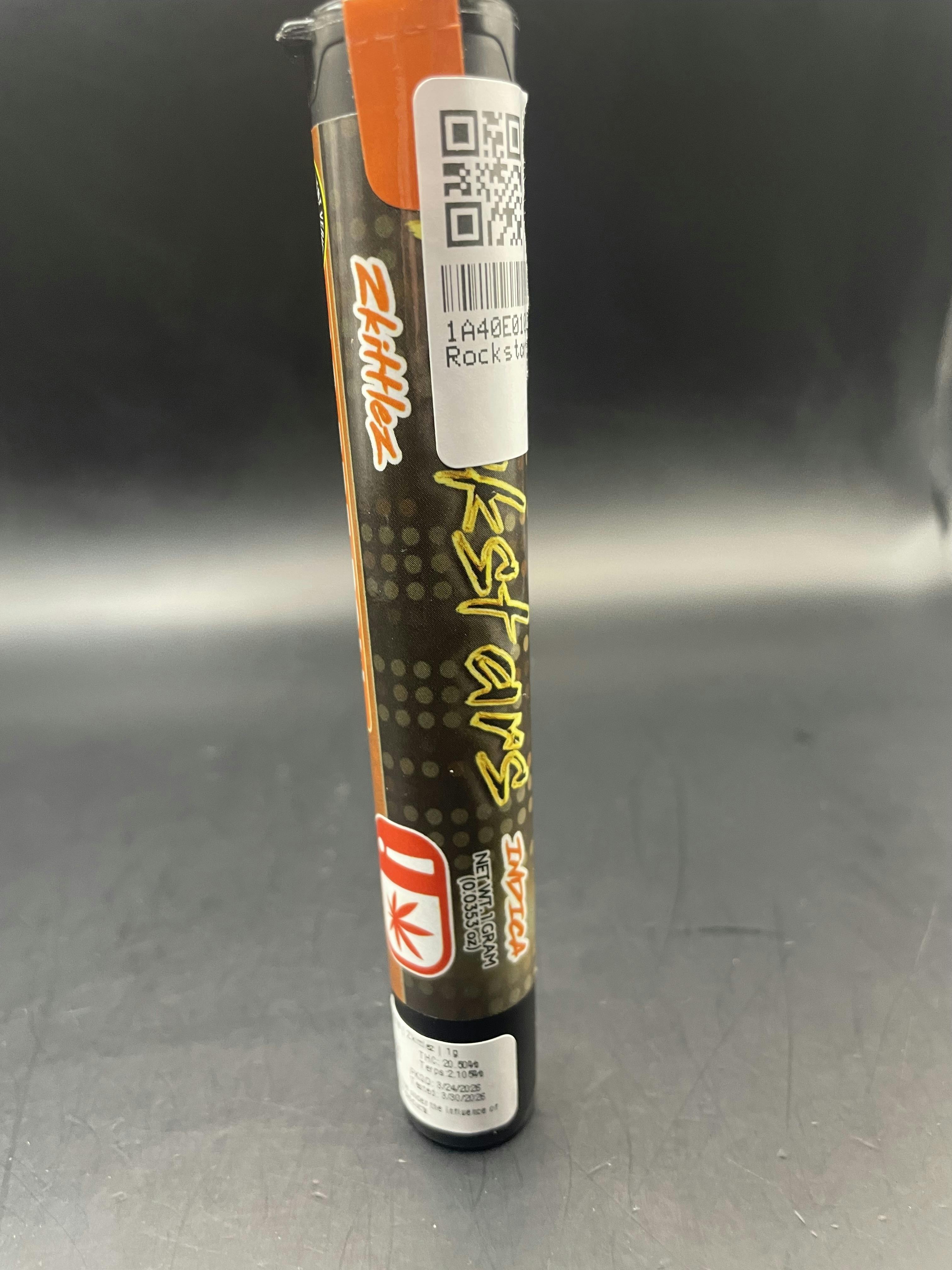 Rockstar - Zkittles - 1G Pre Roll (3G/$4.33) (20G/$25.95)