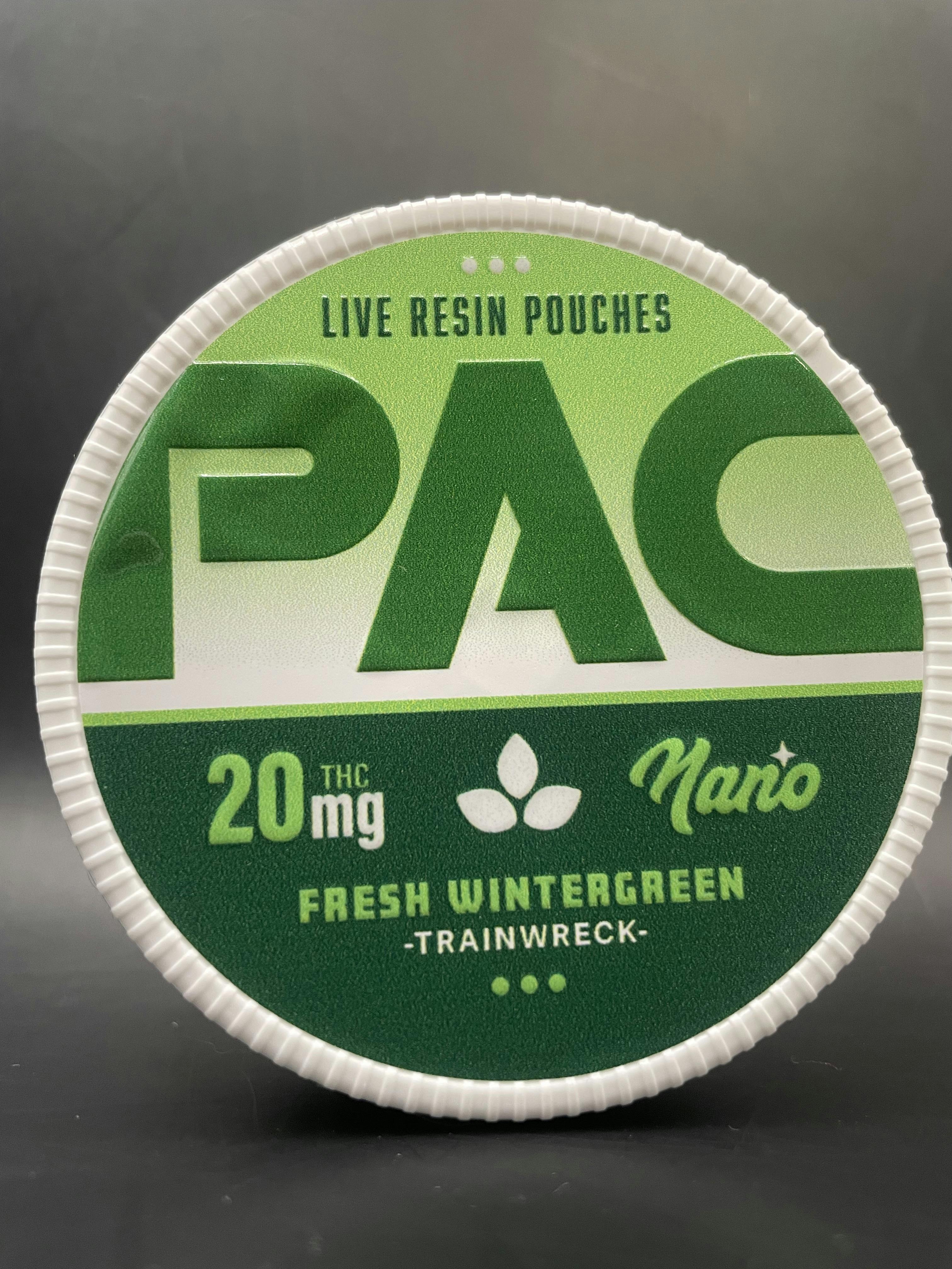 PAC | Fresh Wintergreen | Nano Live Resin Edibles | 200mg | 10ct | 20mg/ea