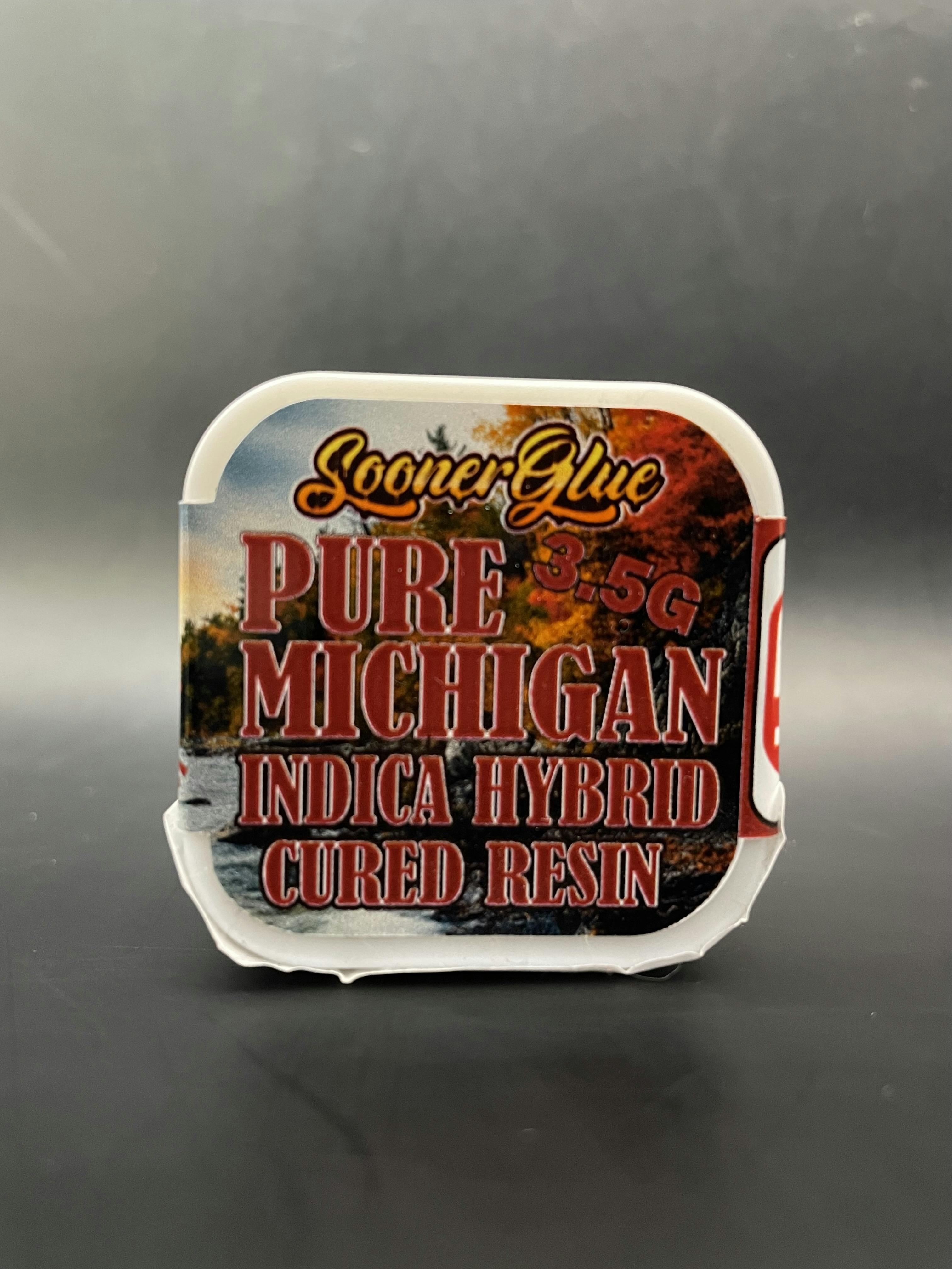 Sooner Glue - Pure Michigan - 3.5G Cured Resin