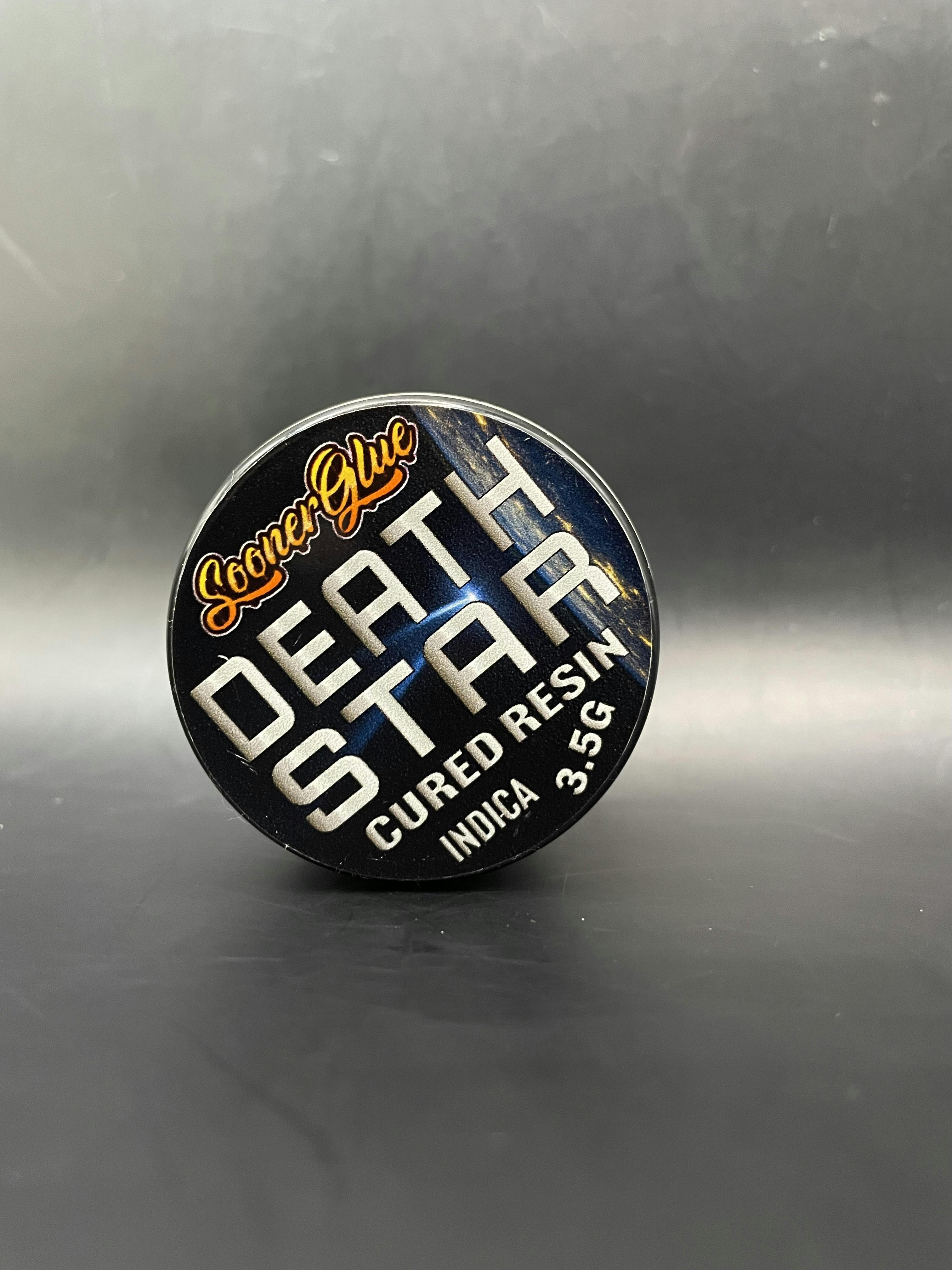Sooner Glue - Death Star - 3.5G Cured Resin