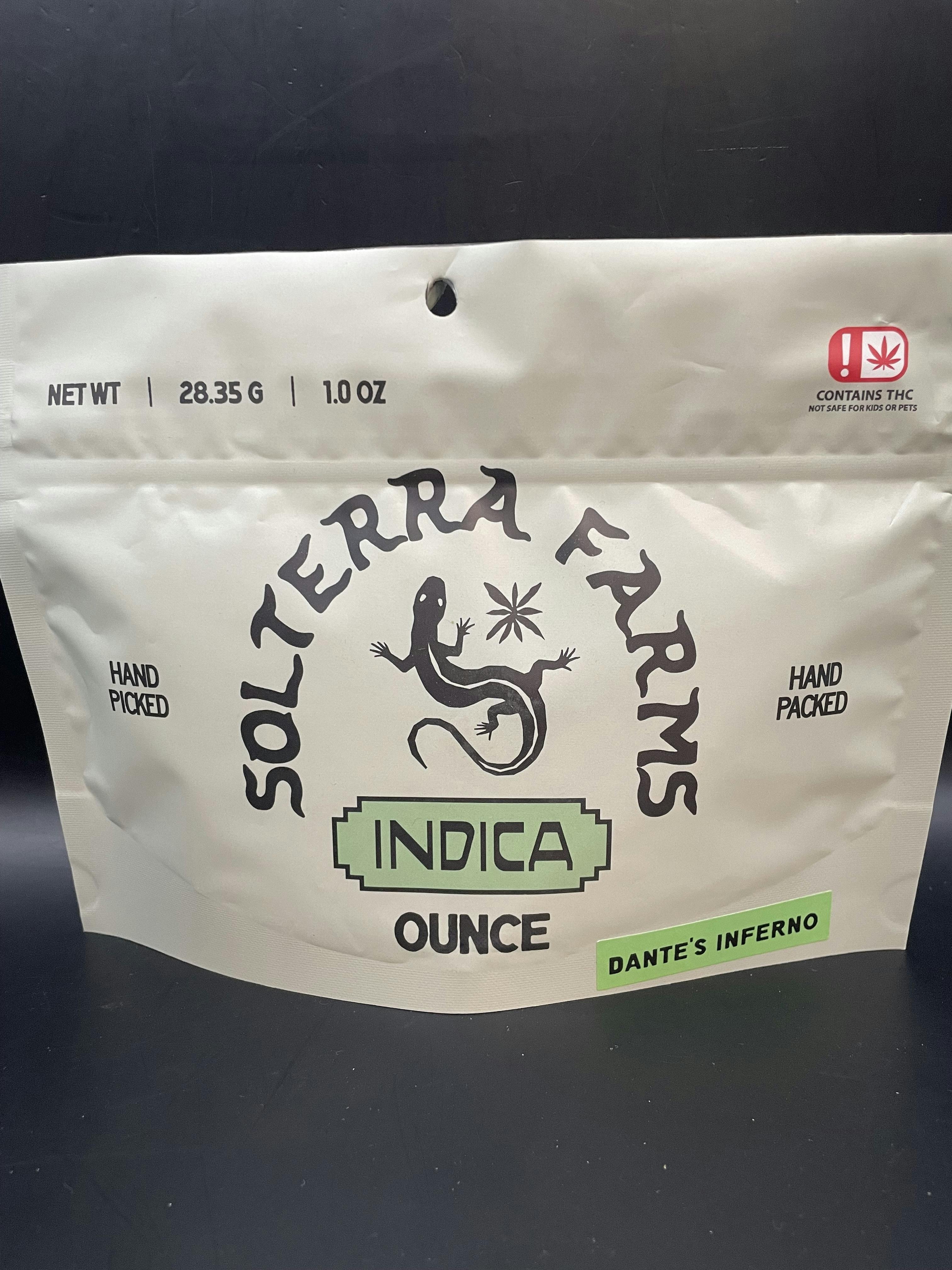 Sol Terra Farms - Dantes Inferno Premium Smalls (1 Oz- $60.50 | 2 Oz- $112.45 | 3 Oz- $164.34)