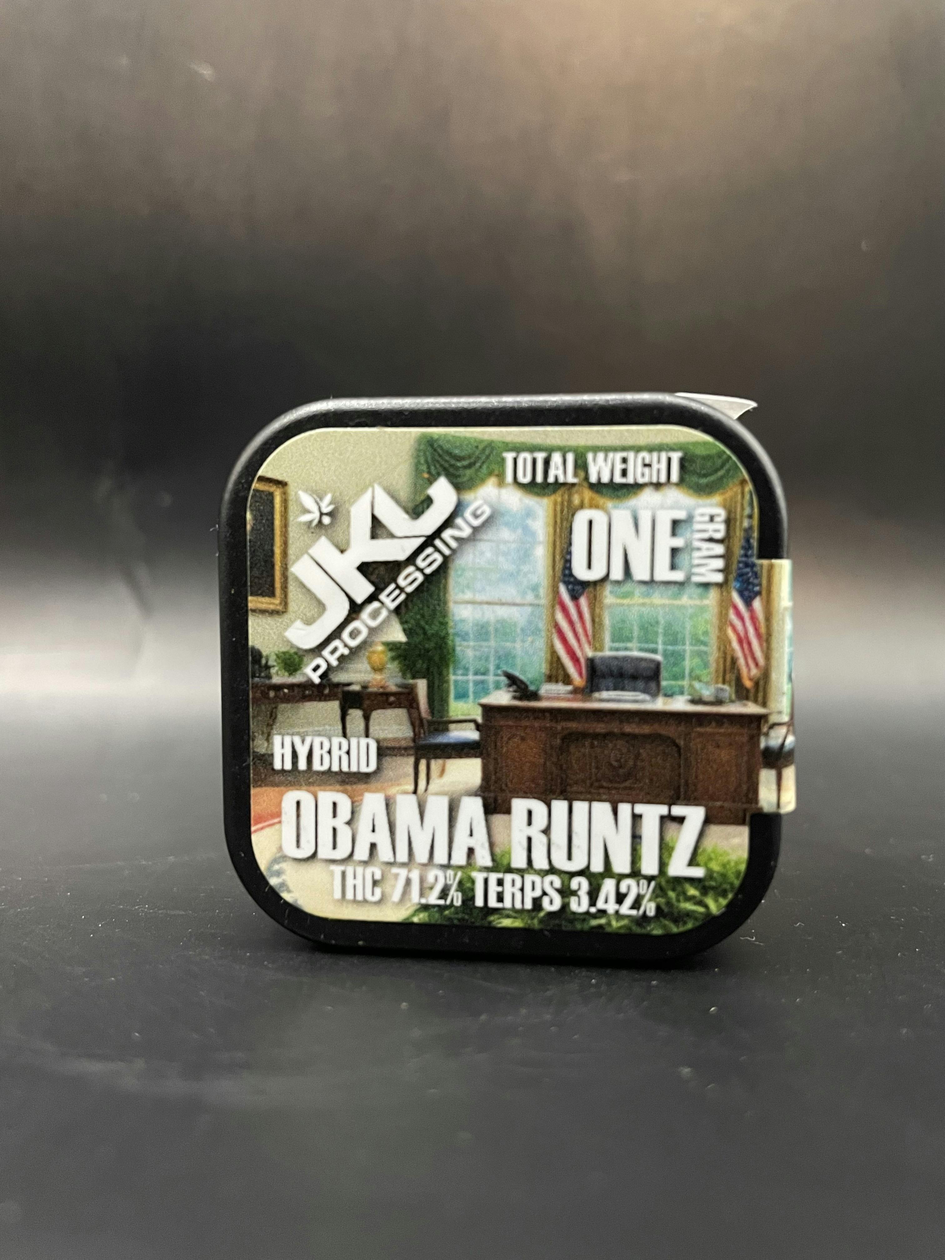 JKJ - Obama Runtz - 1G Concentrate Jar (15G/$86.20)