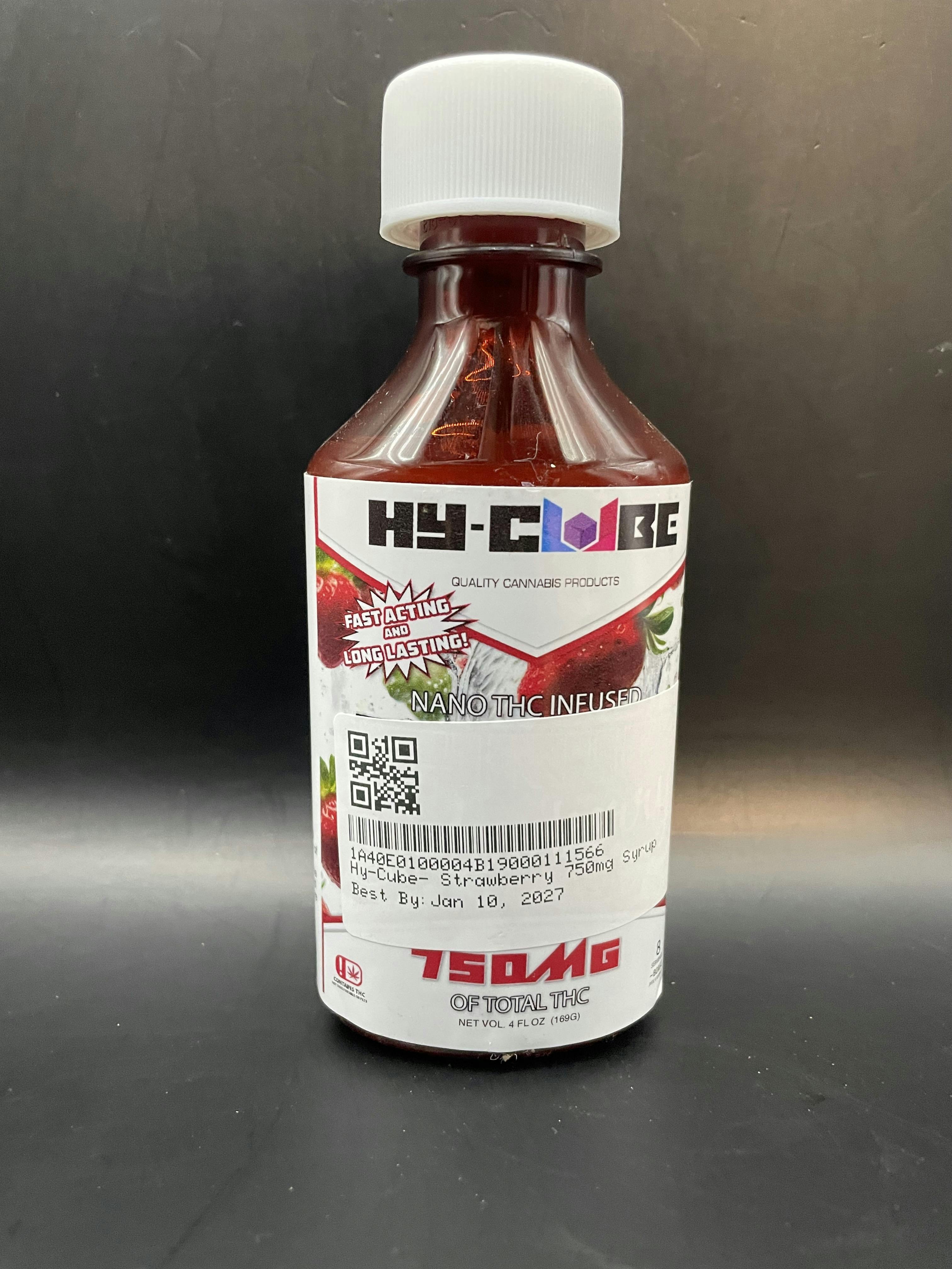 Hy-Cube - Strawberry - 750MG Syrup