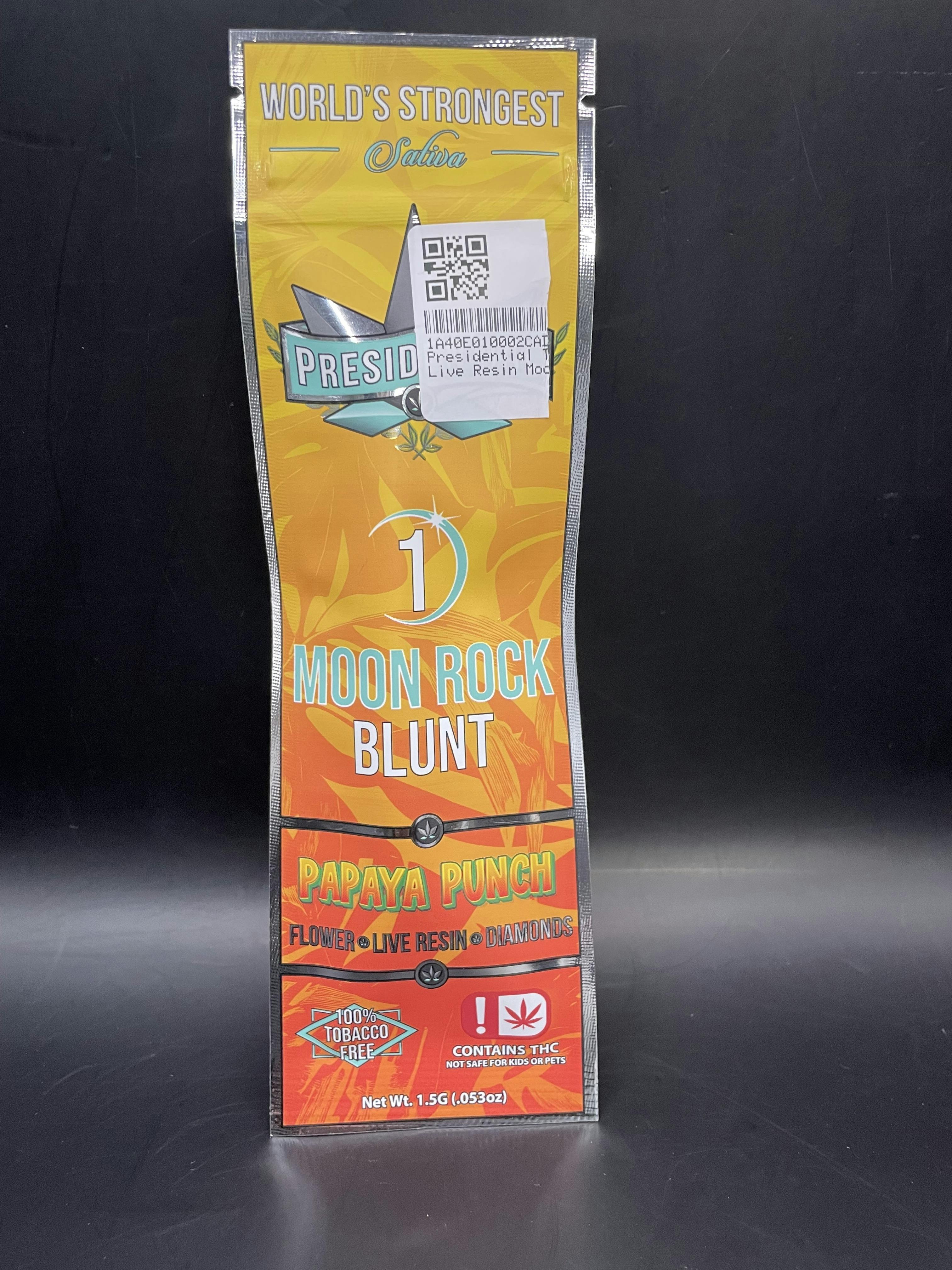 Papaya Punch | Moon Rock Infused Blunt | 1.5g