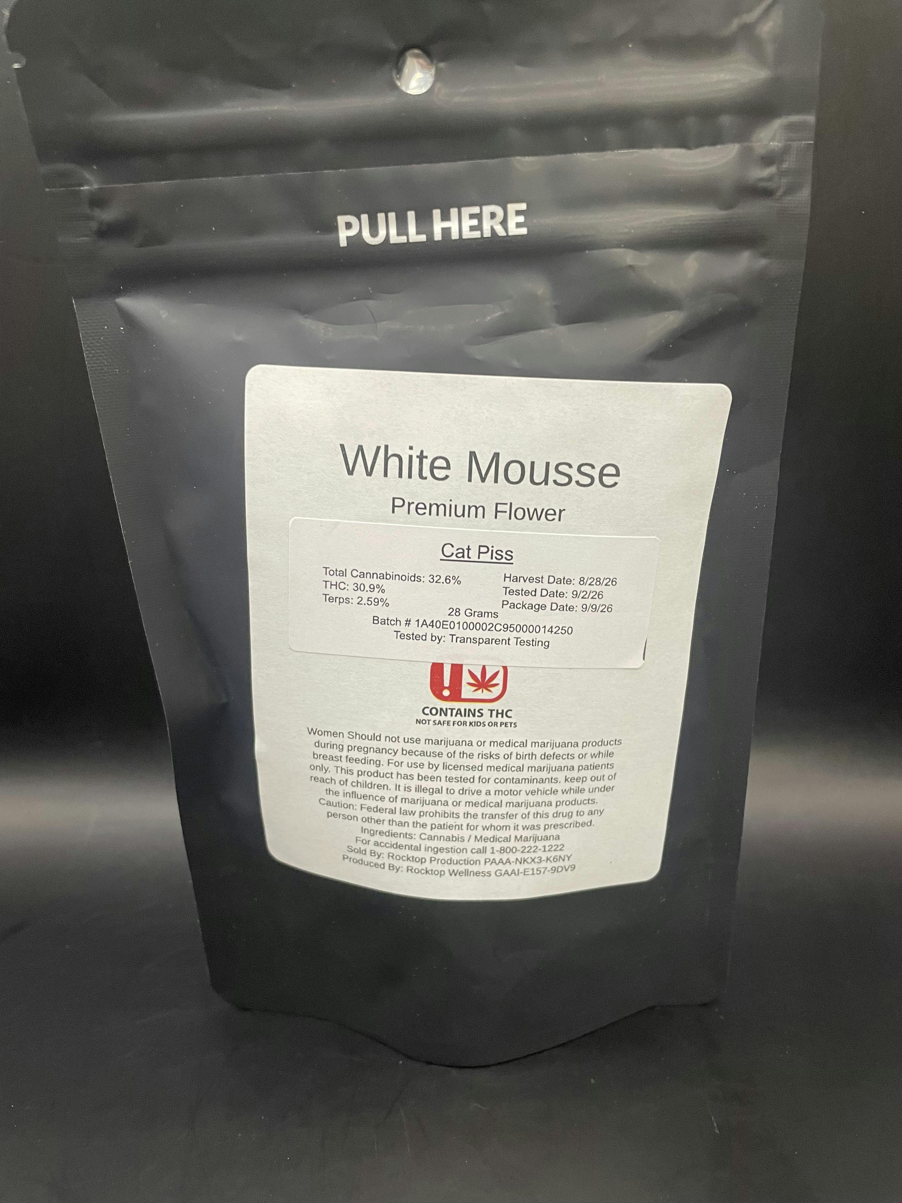 White Mousse - Cat Piss Premium Smalls (1 Oz-$60.50 | 2 Oz-$112.45 | 3 Oz-$164.34)