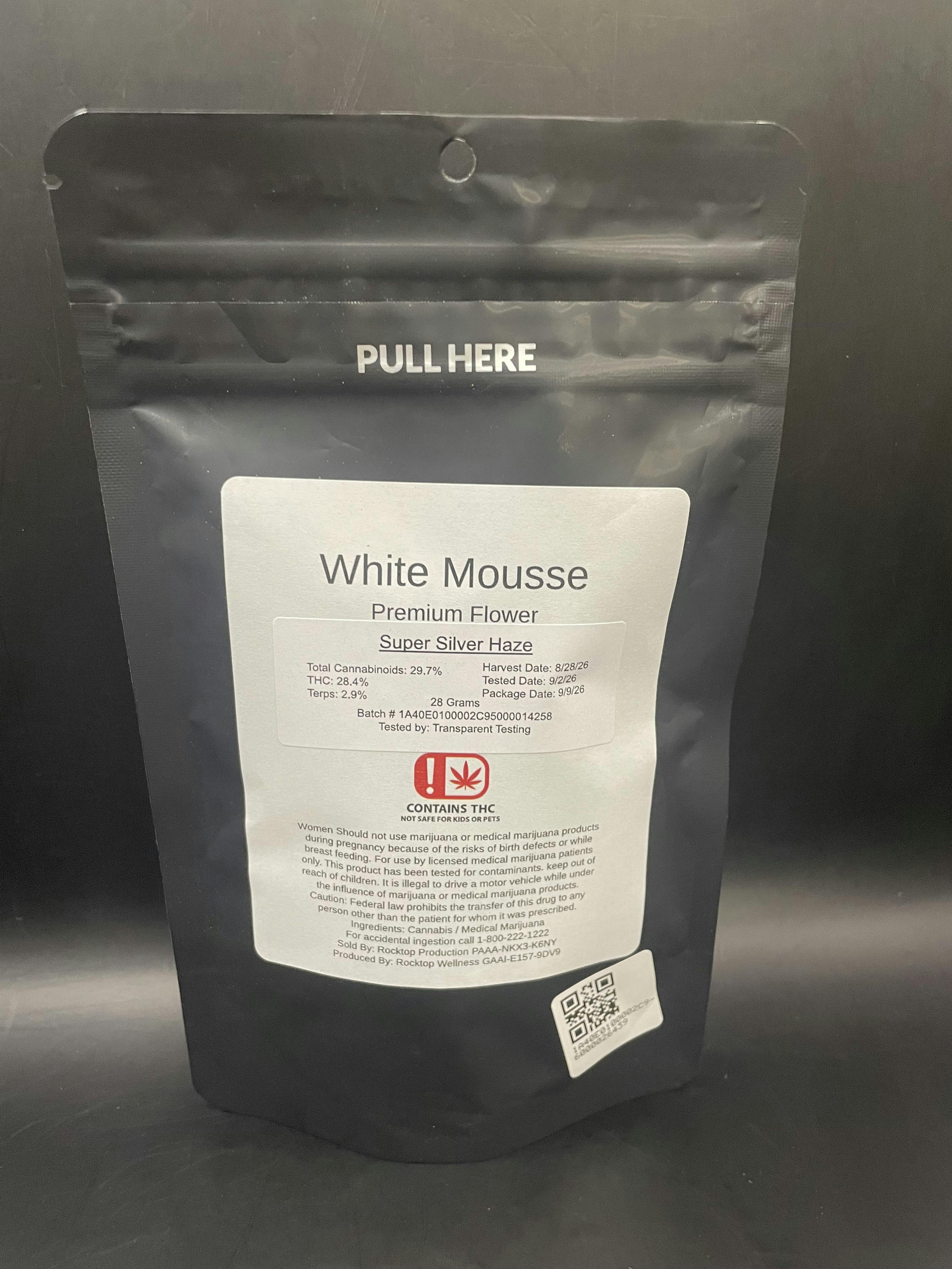 White Mousse Super Silver Haze