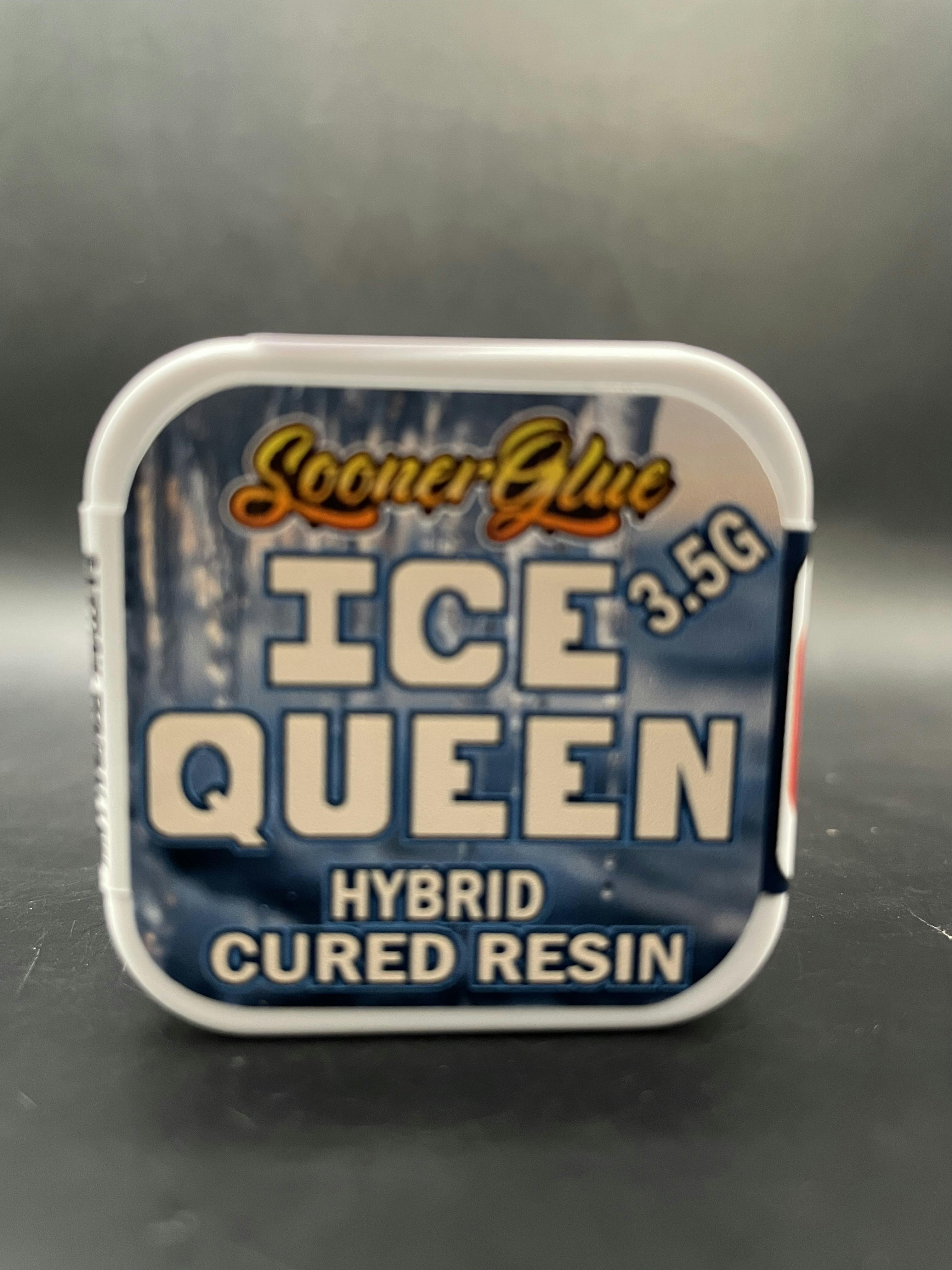 Sooner glue - Ice Queen - 3.5G Cured Resin