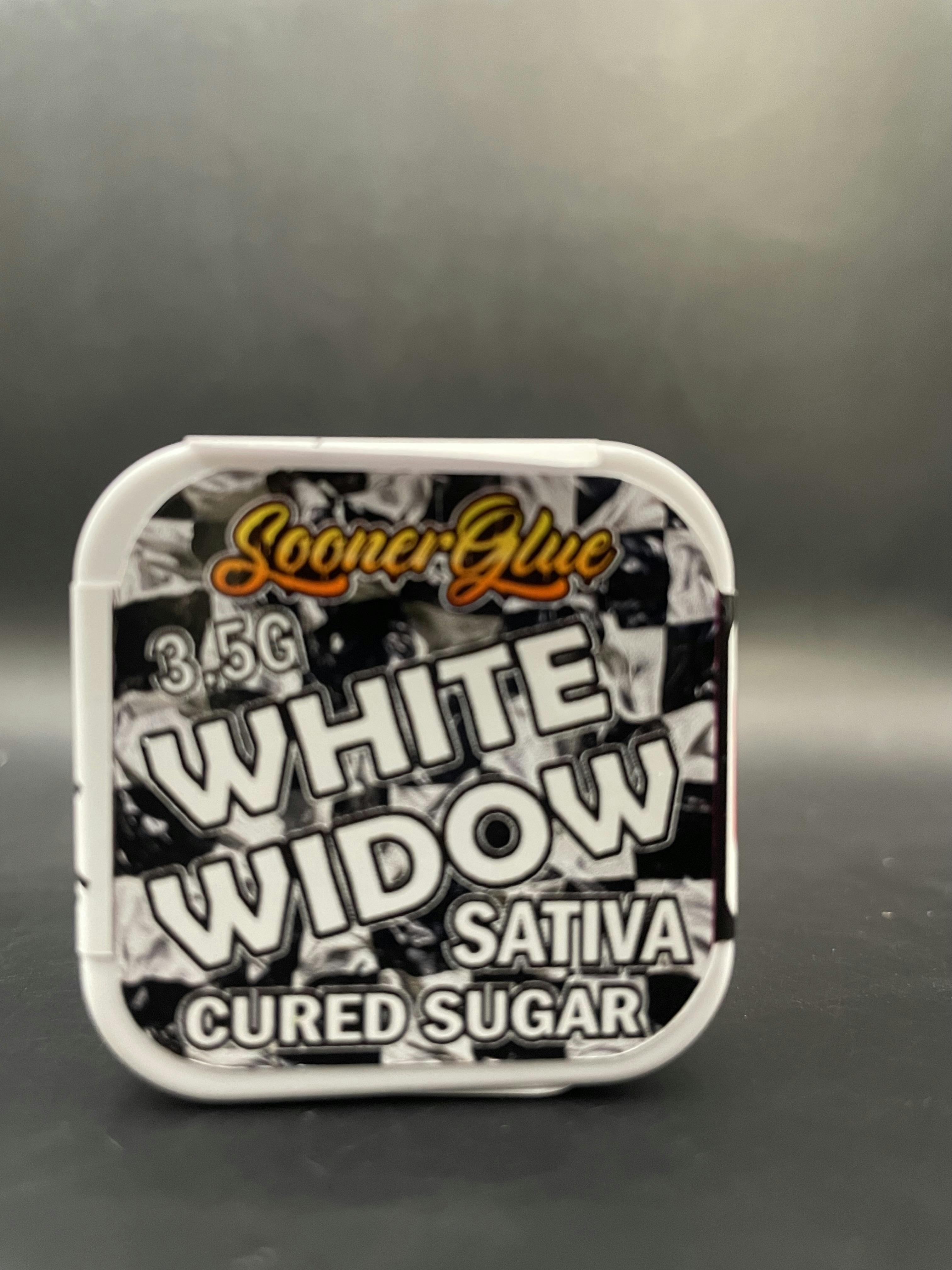Sooner glue - White Widow - 3.5G Cured Resin