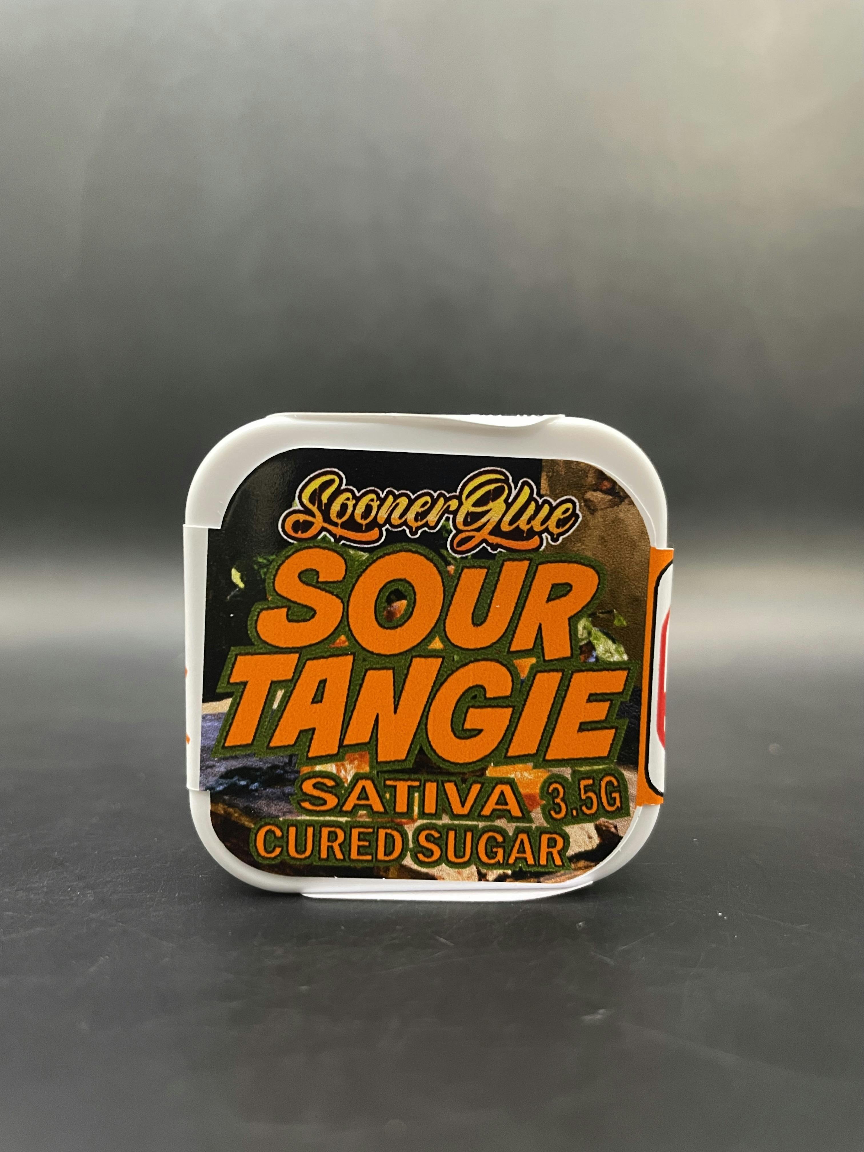 Sooner glue - Sour Tangie - 3.5G Cured Resin