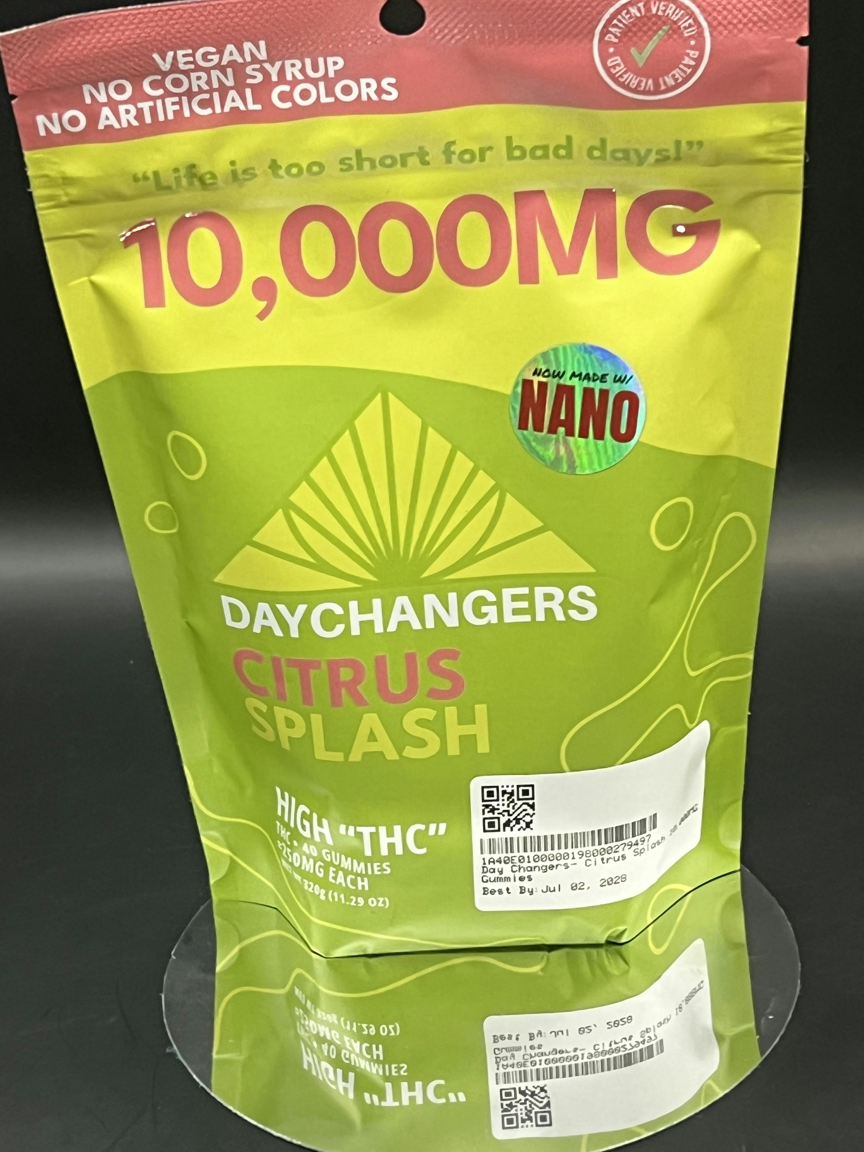 Day Changers | Citrus Splash | 10,000MG 40pk