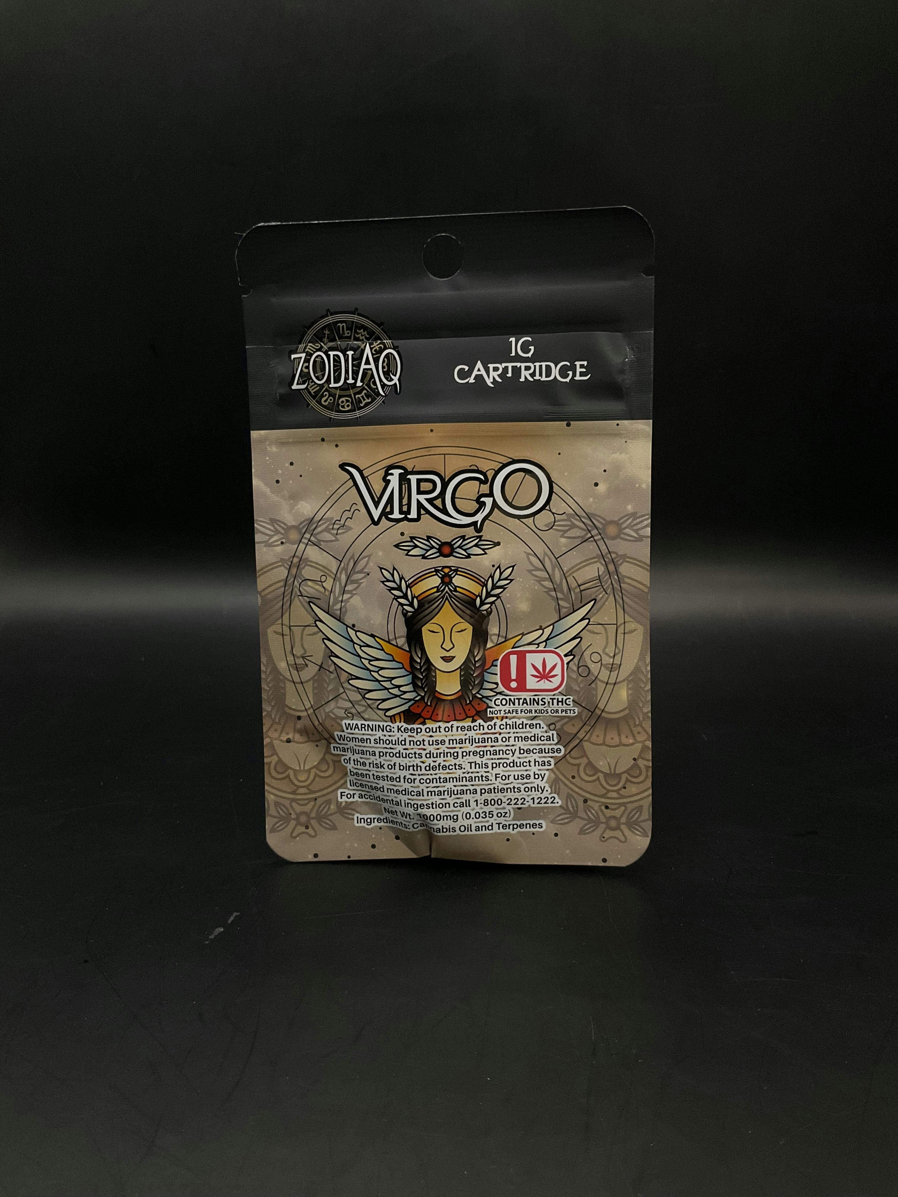 Zodiaq - Virgo Pink Pineapple 1g Cartridge (15g-$86.50)