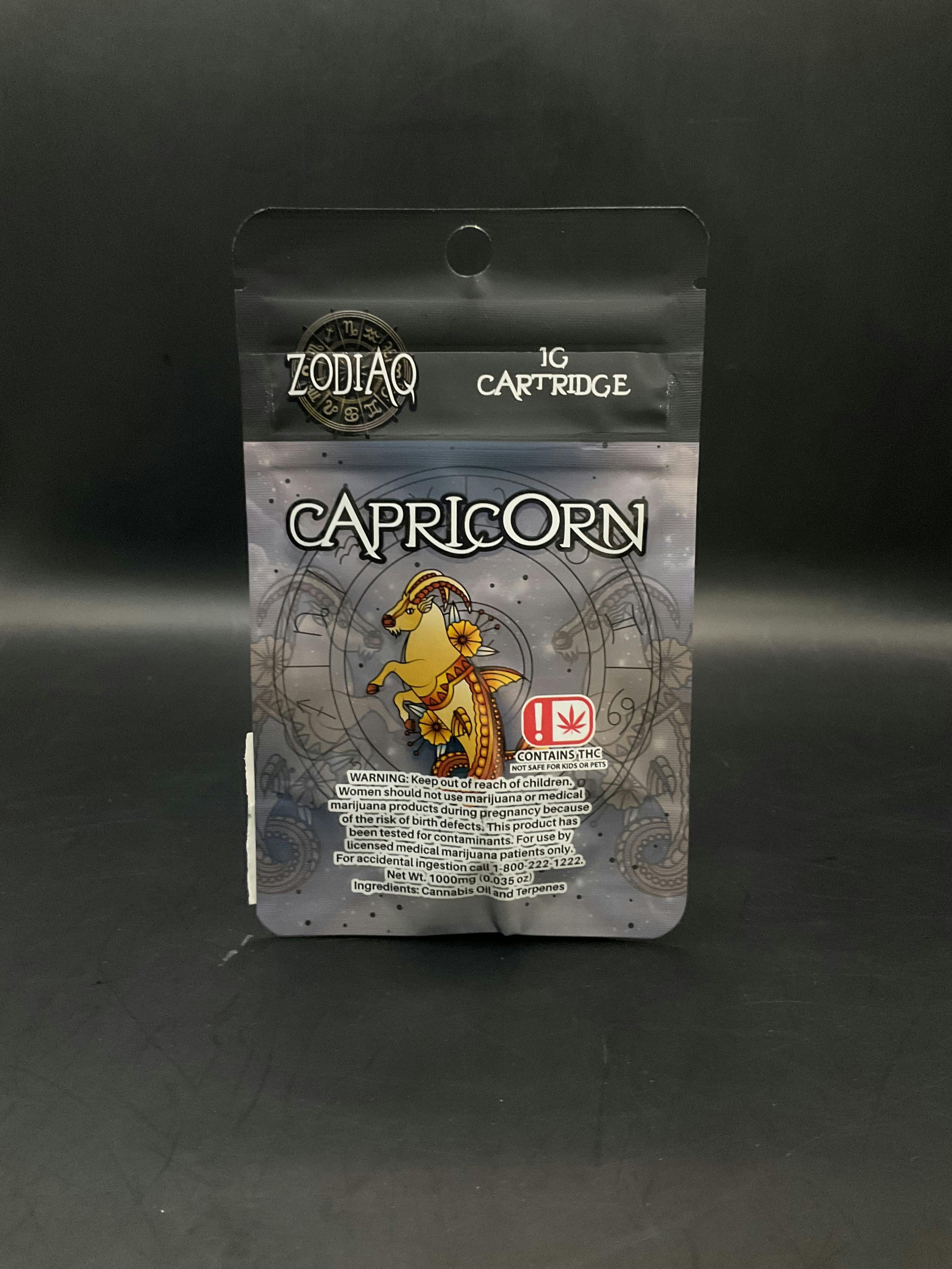 Zodiaq - Capricorn Cran-Apple 1g Cartridge (15g-$86.50)