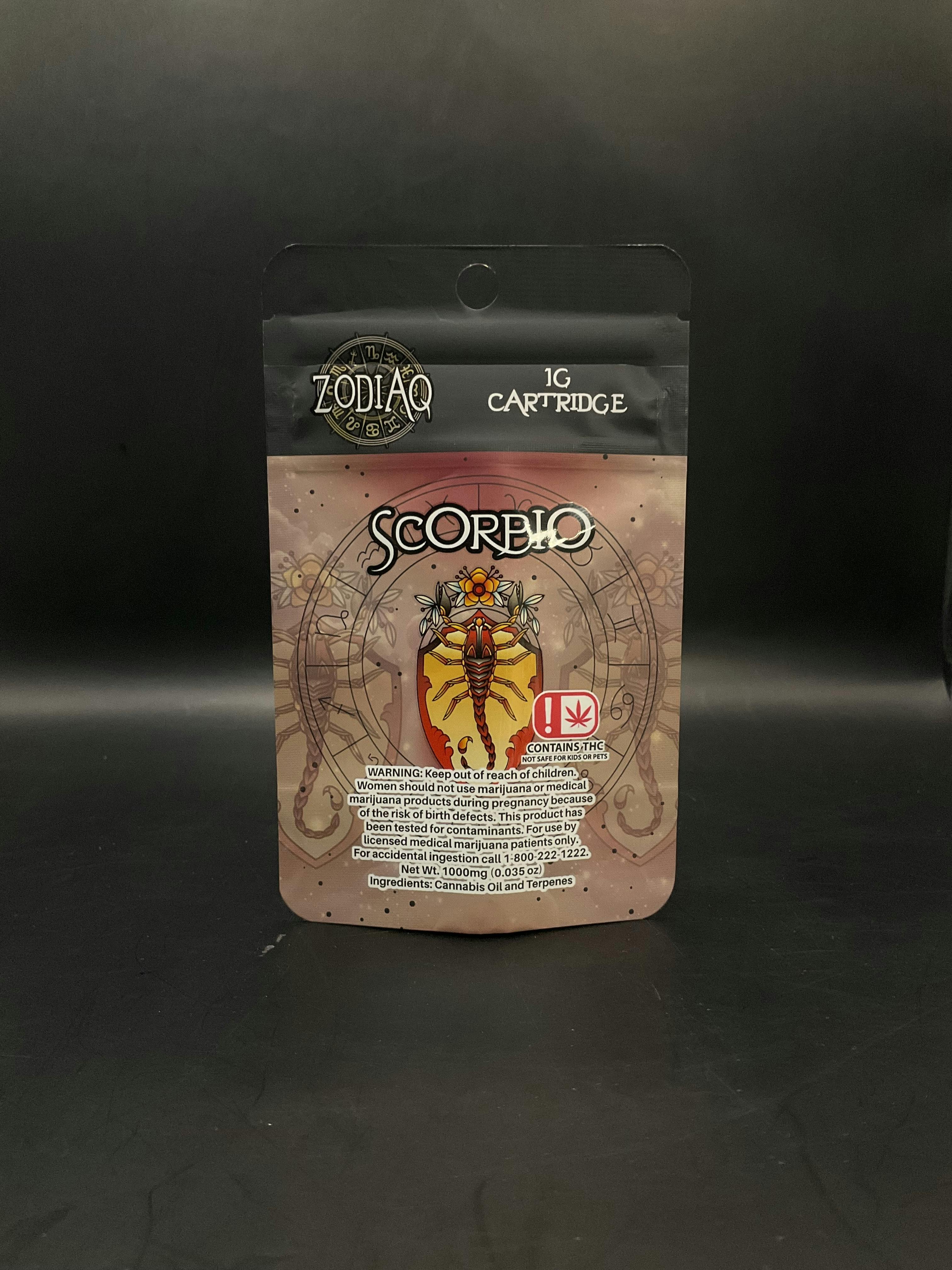 Zodiaq - Scorpio Fruit Loops 1g Cartridge (15g-$86.50)