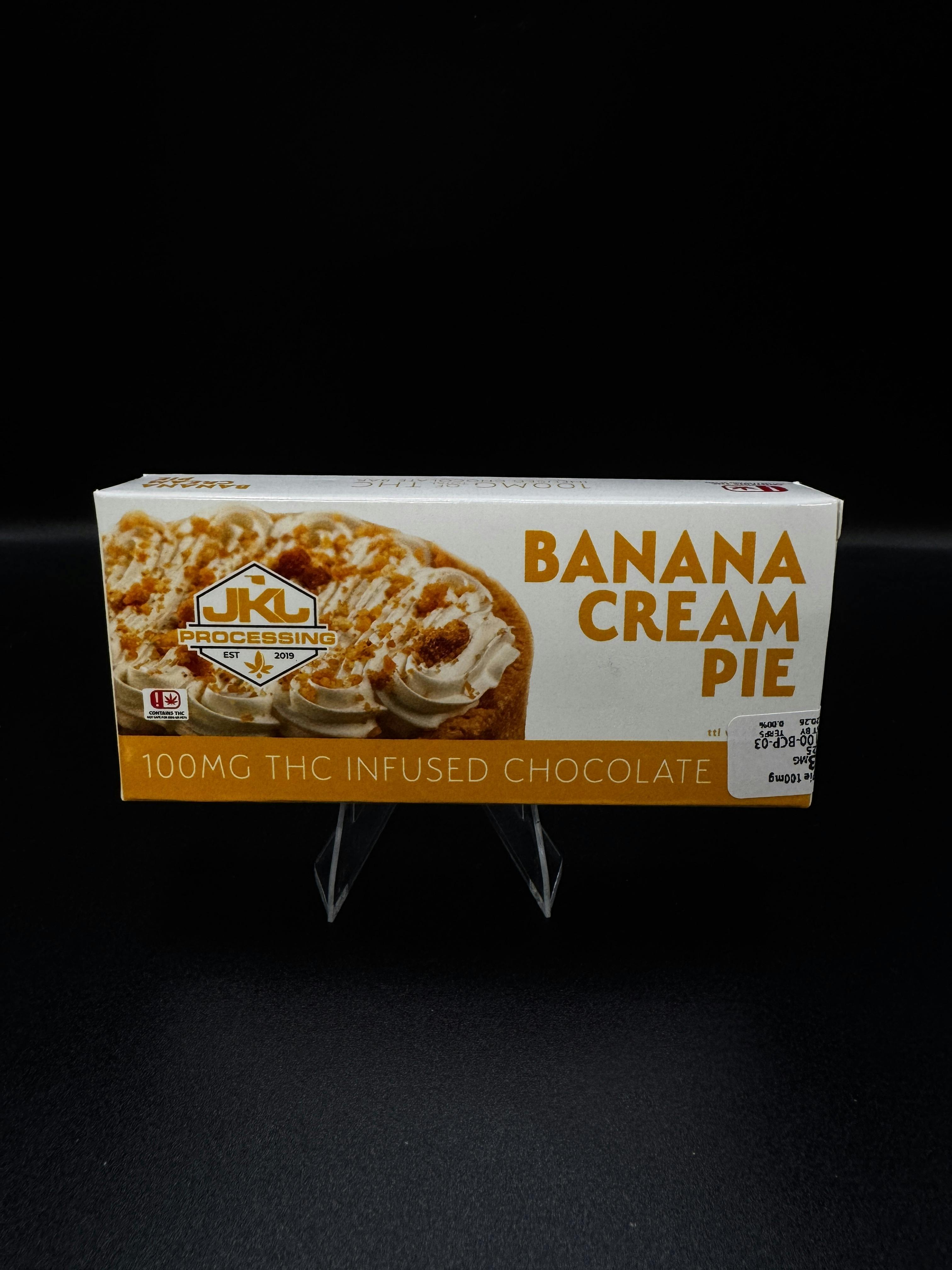 Banana Cream Pie Chocolate Bar | Chocolates | 100mg/ea by JKJ Processing