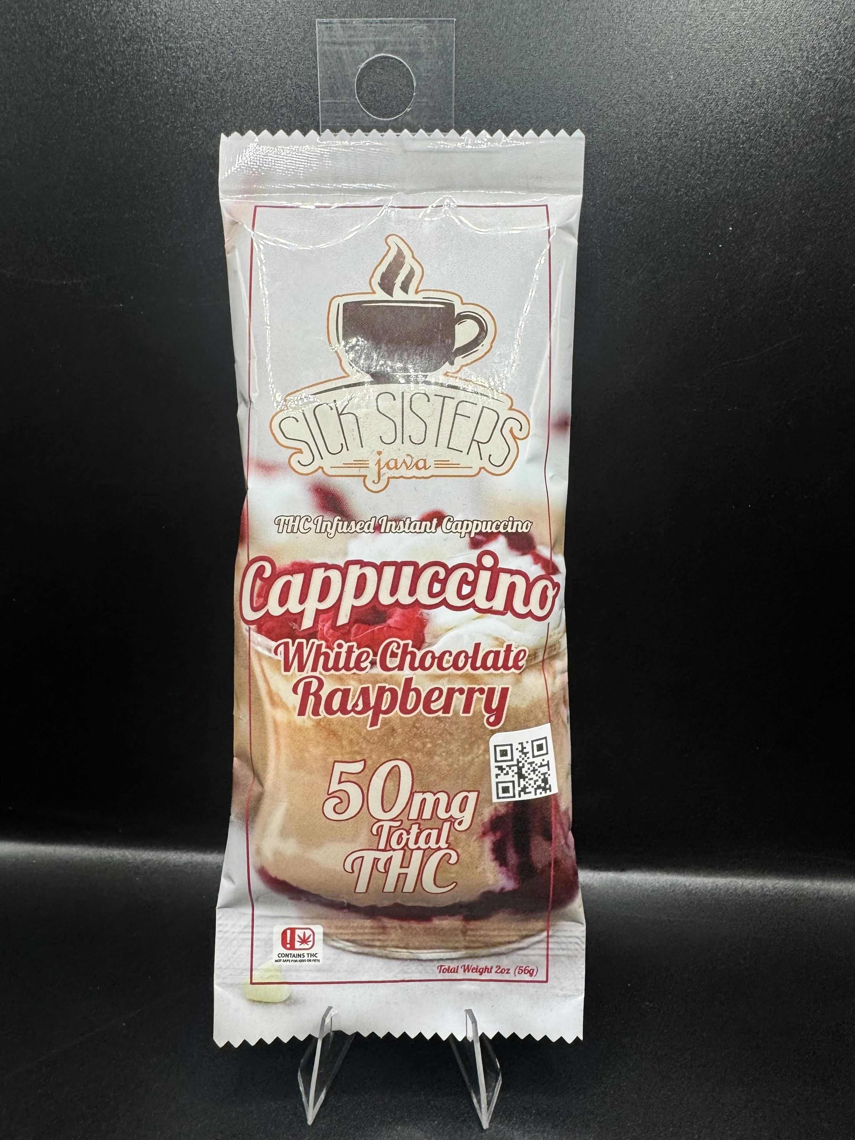 White Chocolate Raspberry | 50mg | Instant Cappuccino