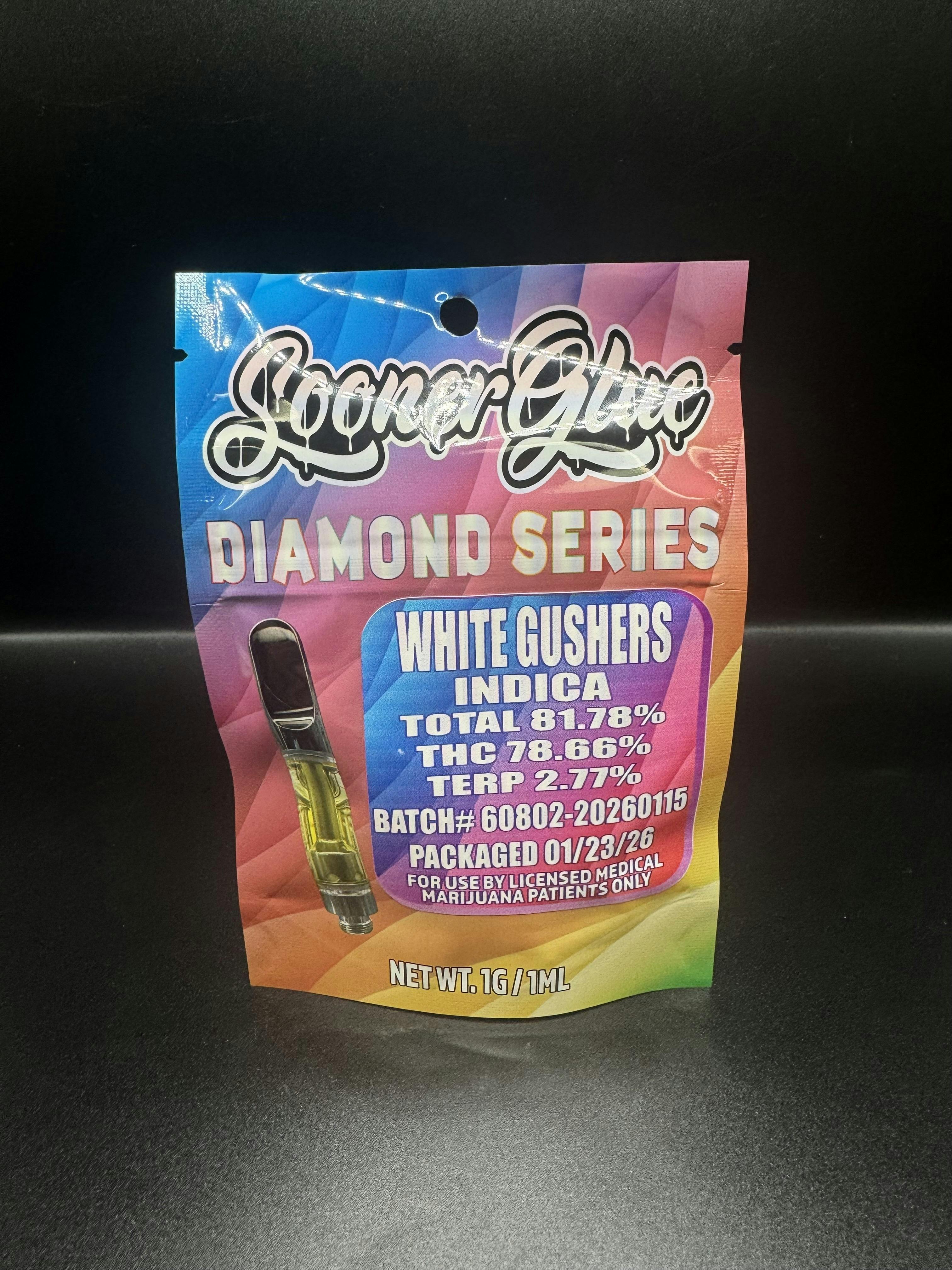 1g Diamond Series - White Gushers by Sooner Glue
