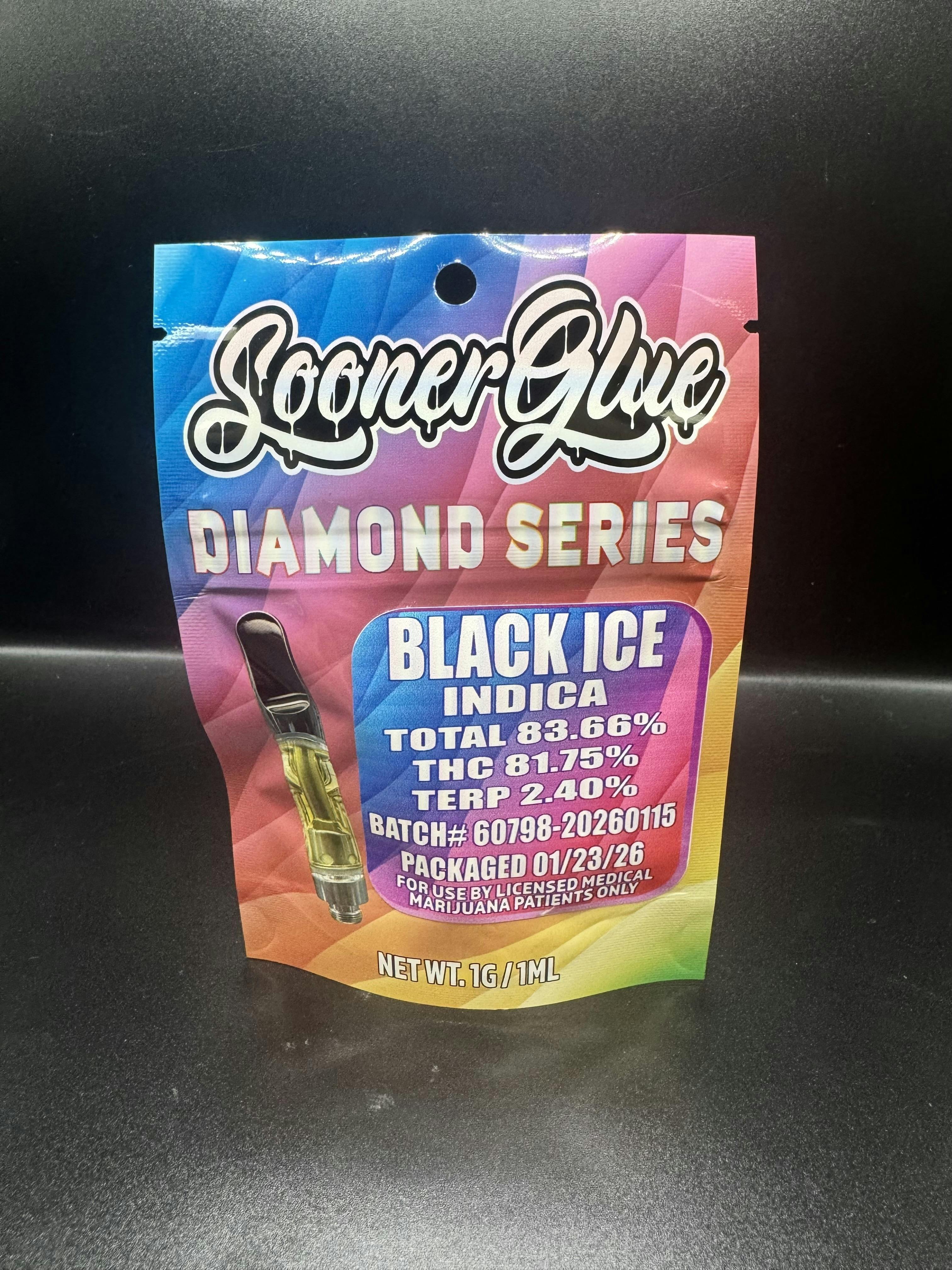 1g Diamond Series Cart - Black Ice by Sooner Glue