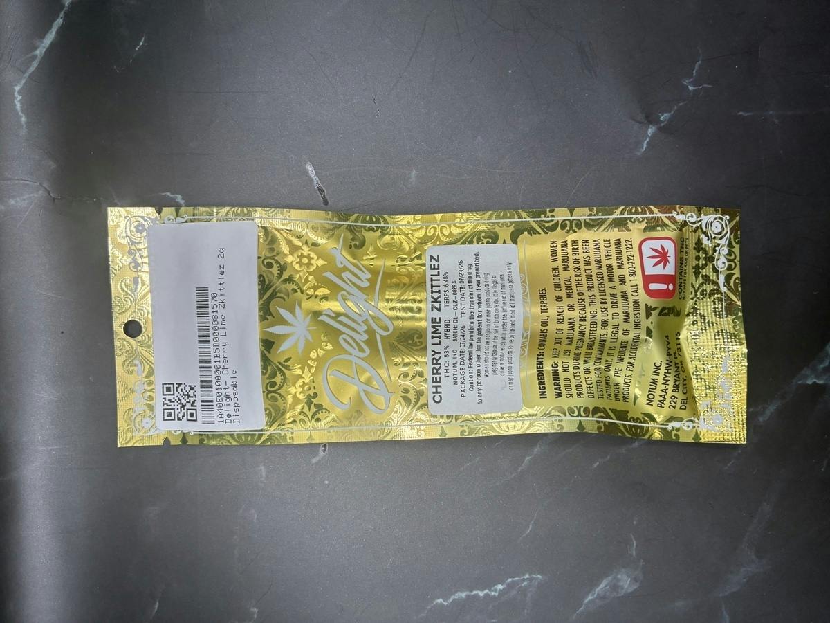 Cherry Lime Zkittles | Disposable | 2g