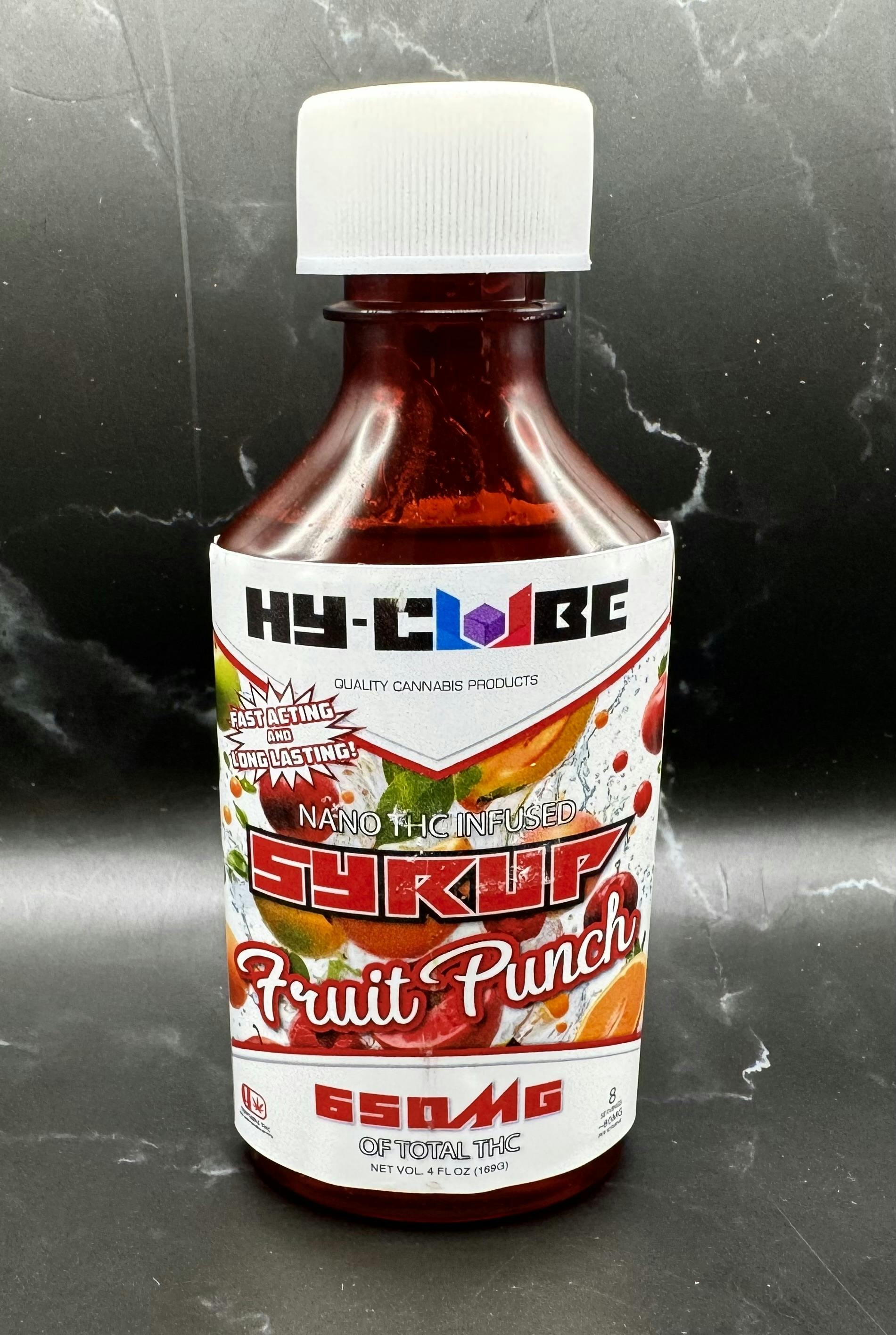 Hy-Cube - Fruit Punch - 650mg Nano Syrup