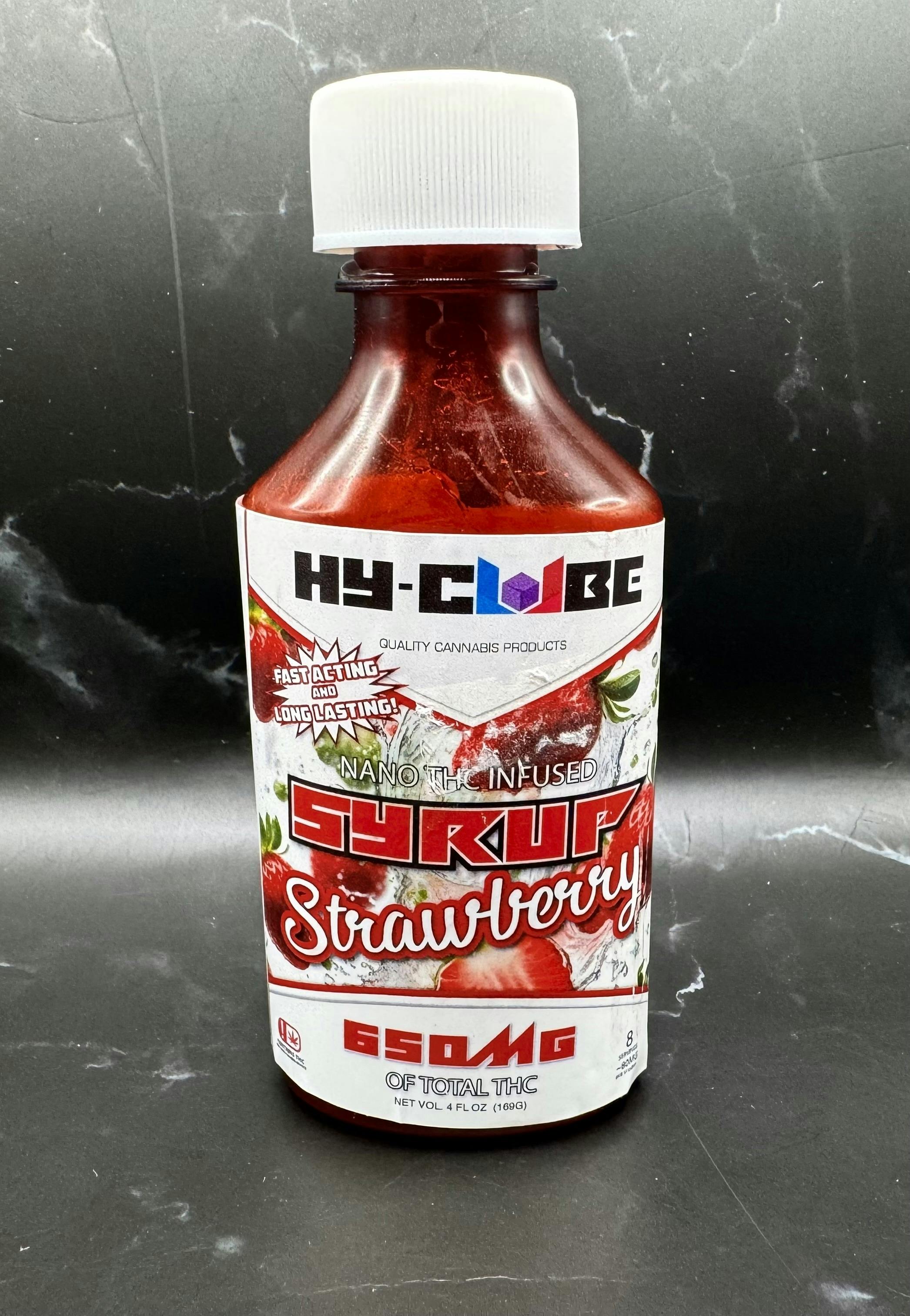 Hy-Cube - Strawberry - 650mg Nano Syrup