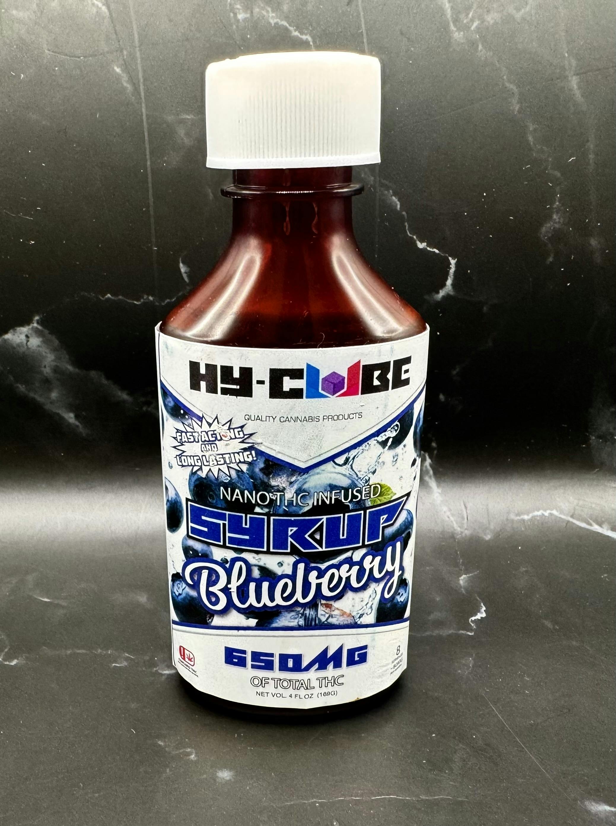 Hy-Cube - Blueberry - 650mg Nano Syrup