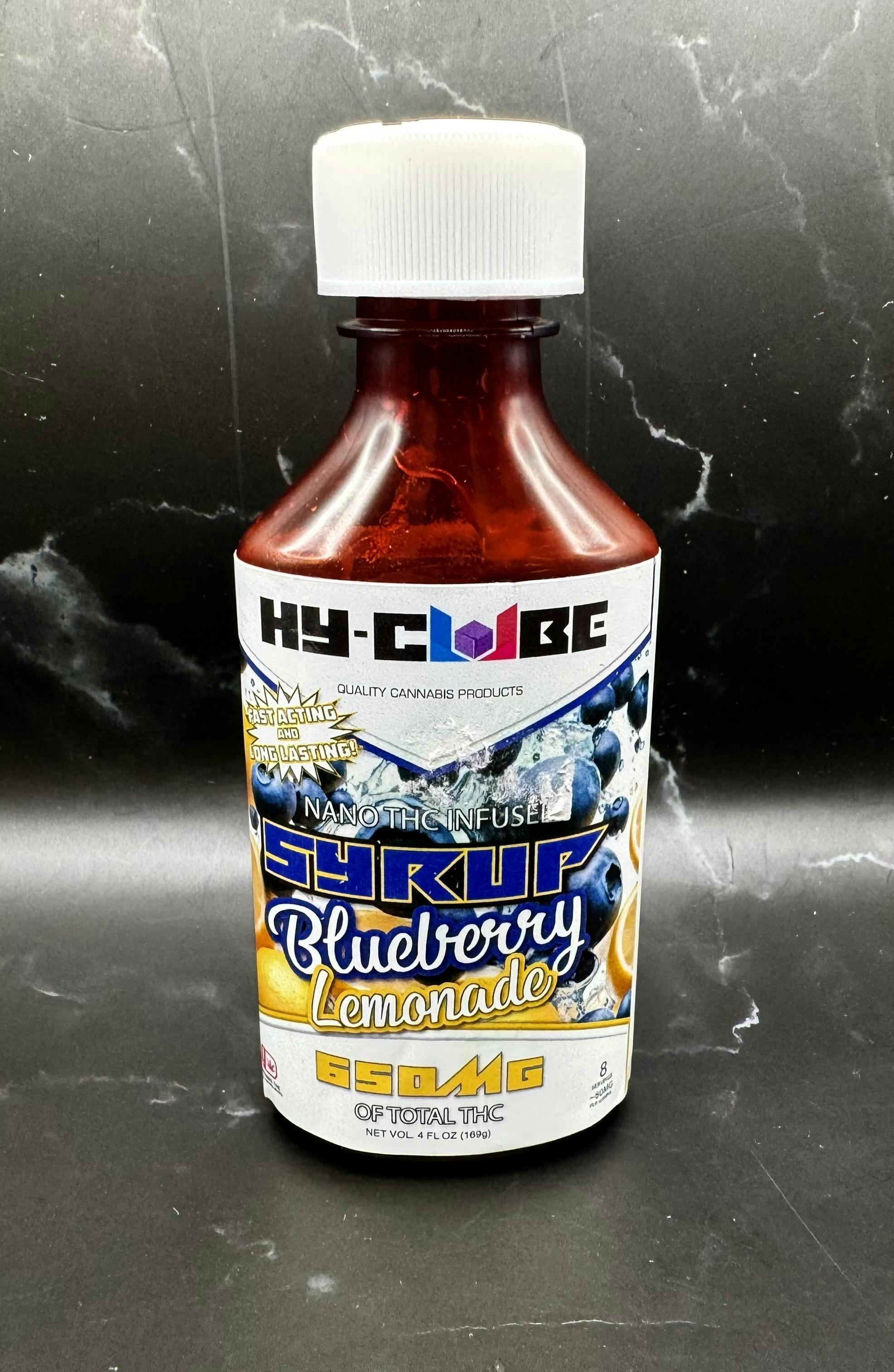 Hy-Cube - Blueberry Lemonade - 650mg Nano Syrup