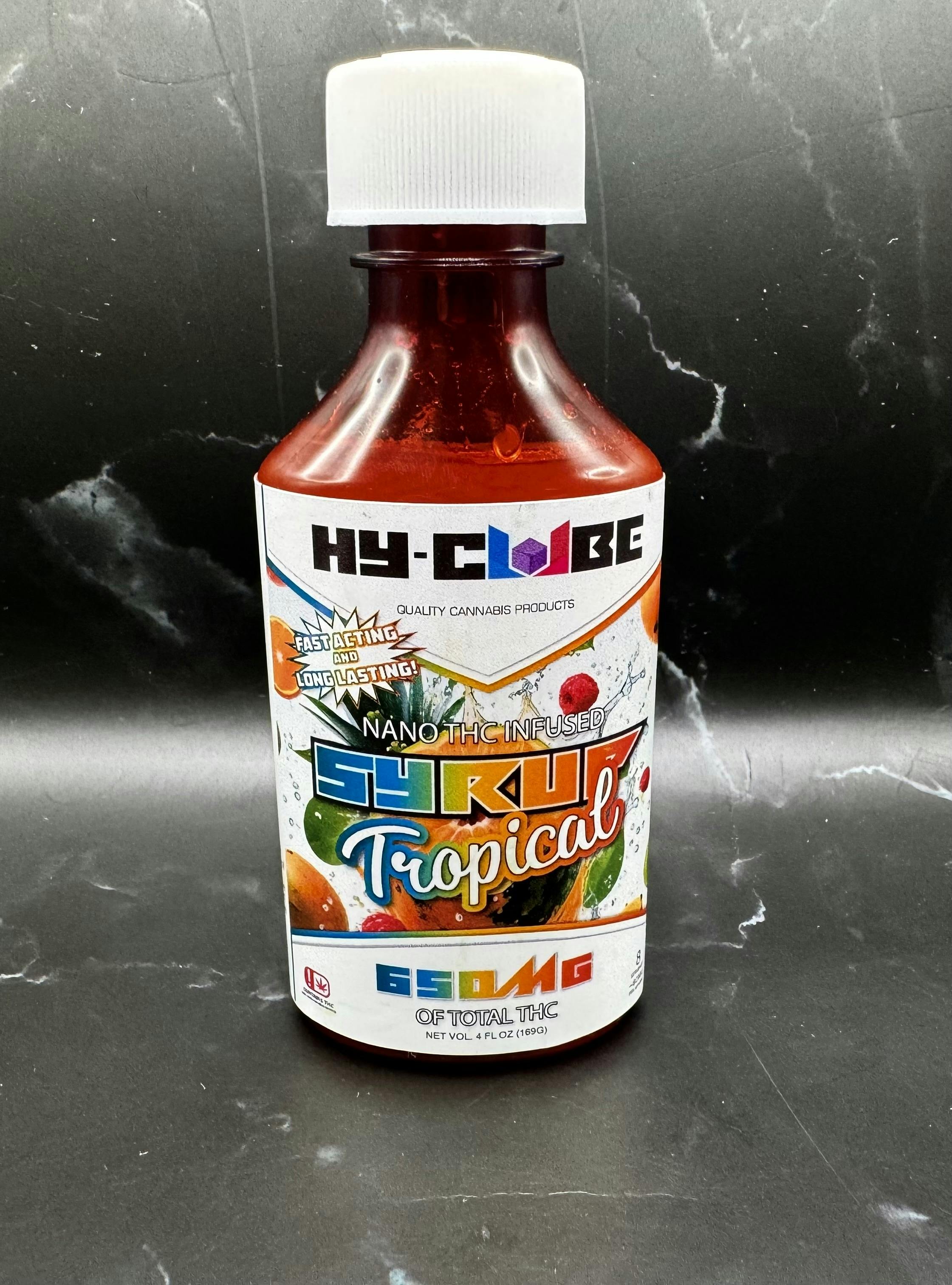 Hy-Cube - Tropical - 650mg Nano Syrup
