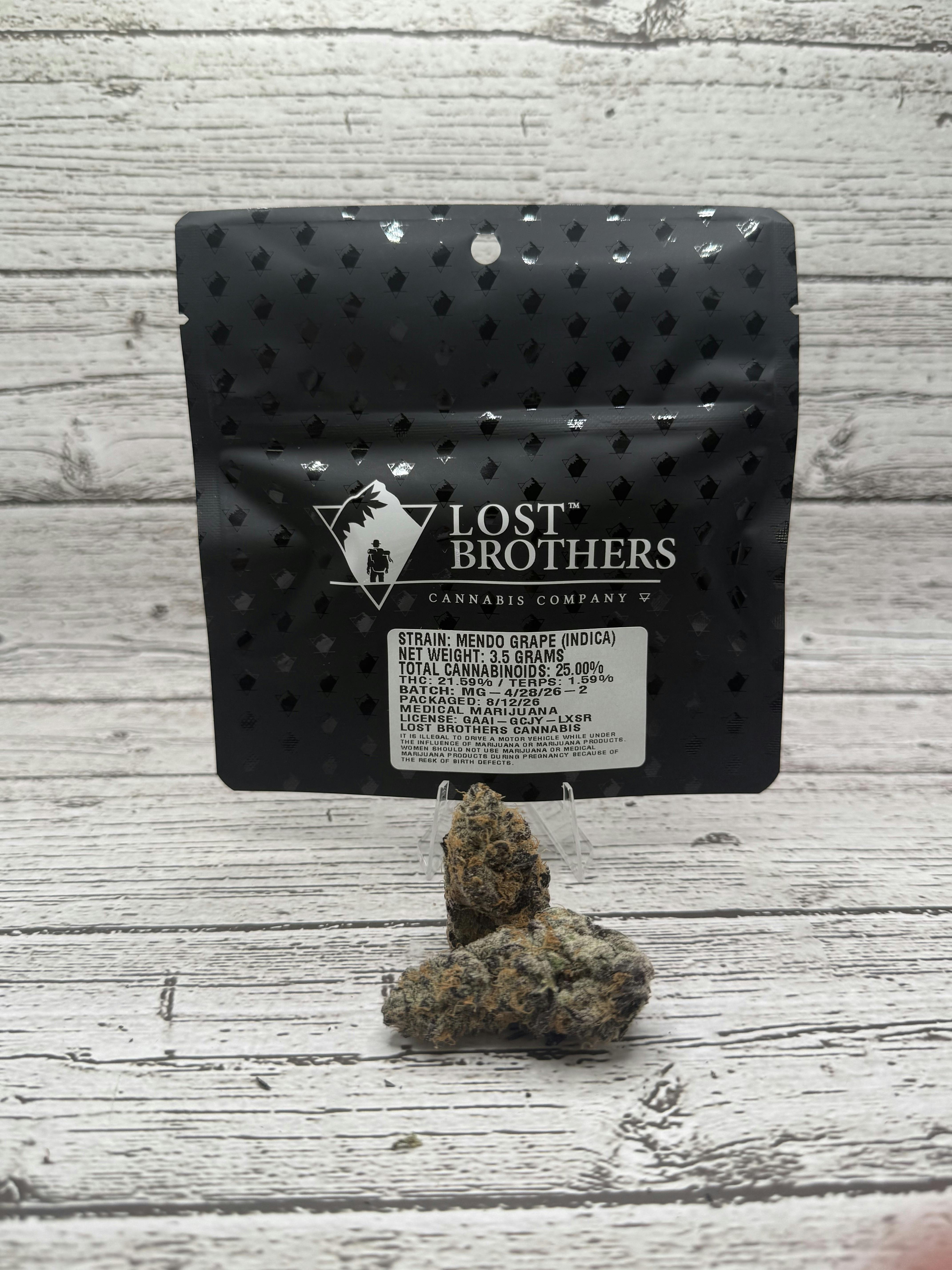 Lost Brothers Mendo Grape