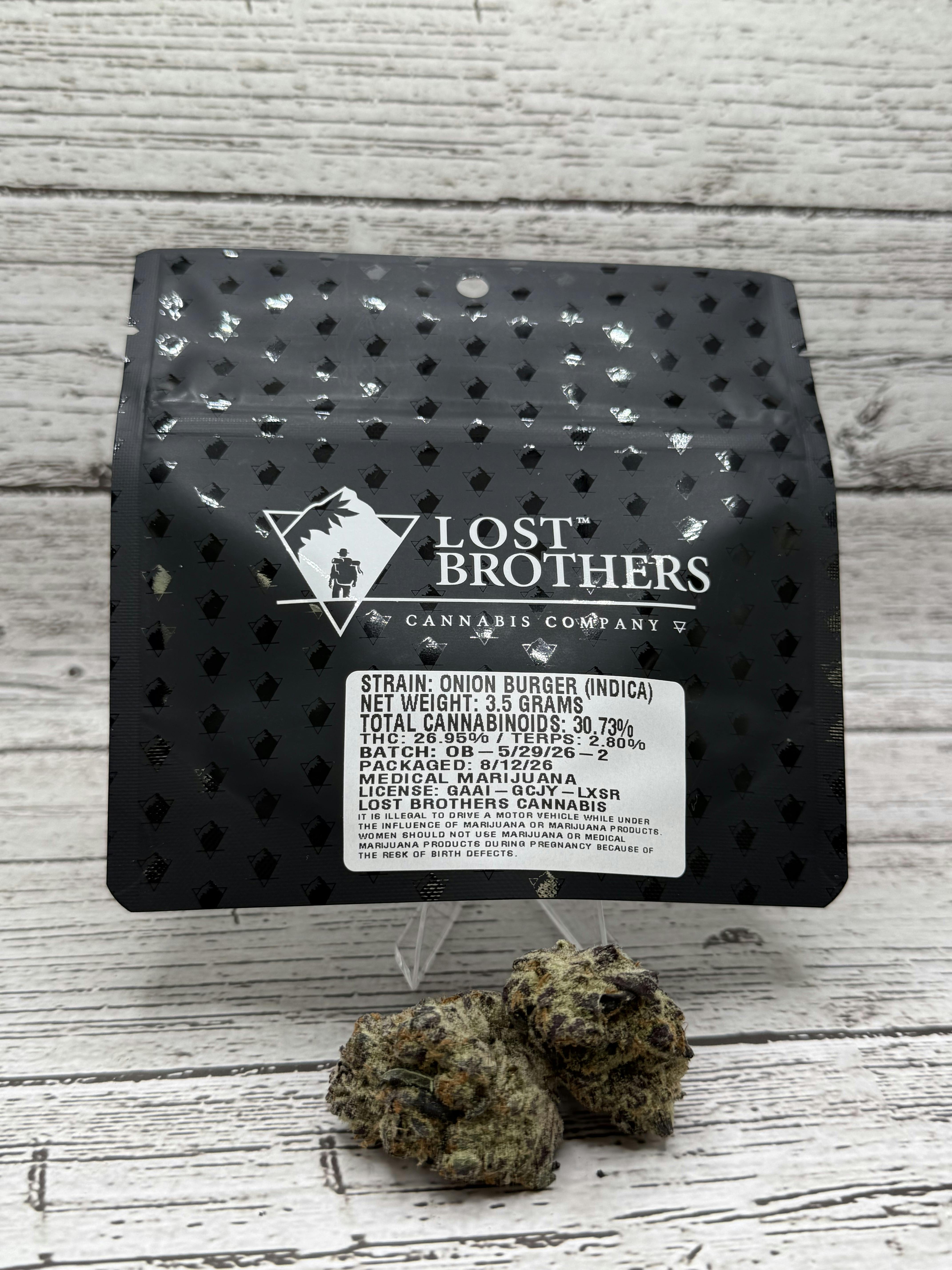 Lost Brothers | Onion Breath | Flower | 3.5G