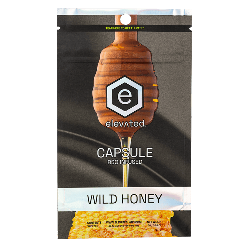 Elevated - Honey Capsules - 500mg - RSO