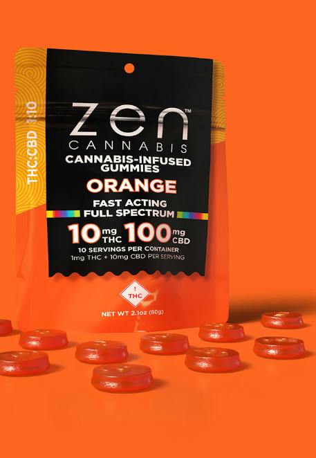 Zen - Orange 1:10 THC CBD (H)