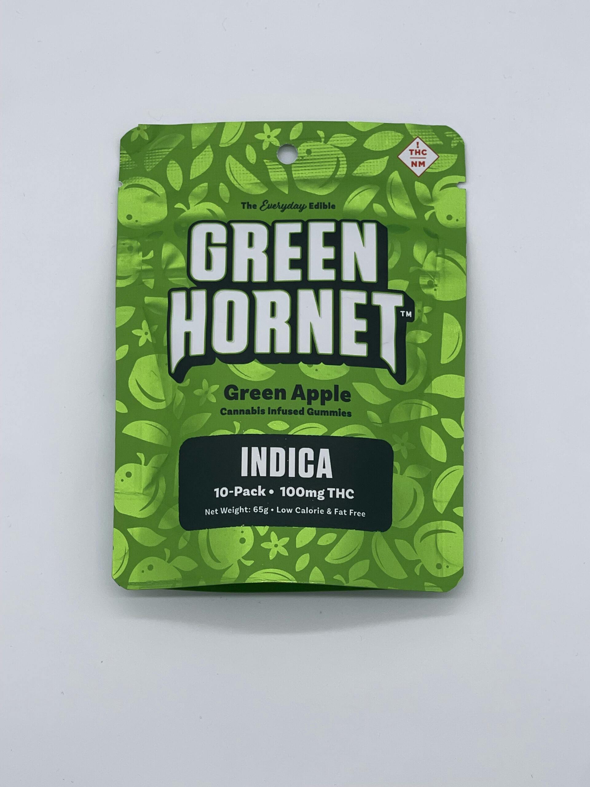 Green Hornet Gummies 100mg - Green Apple (Hybrid)