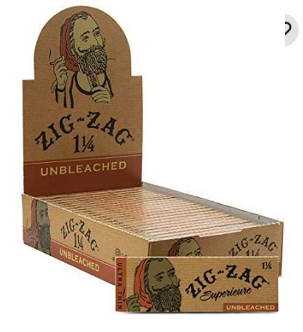 Zig-Zag - 1 1/4 Unbleached Cones 6 Pack