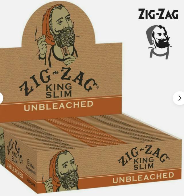 Zig-Zag - Vintage King size Slim Papers - Brown
