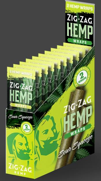 Zig-Zag - Hemp Wraps - Sour Squeeze