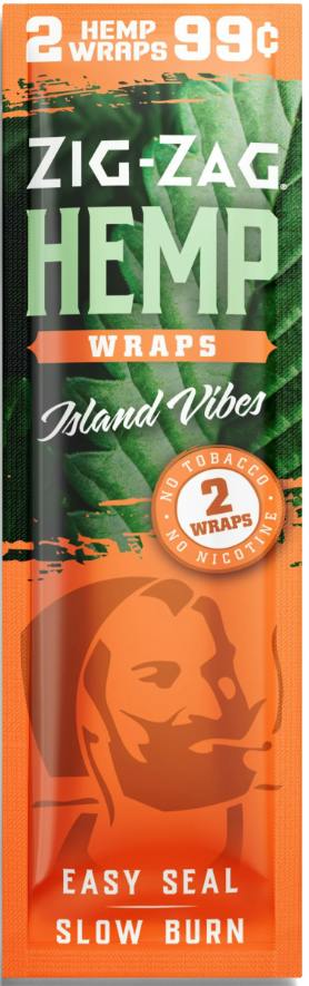 Zig-Zag - Hemp Wraps - Island Vibes