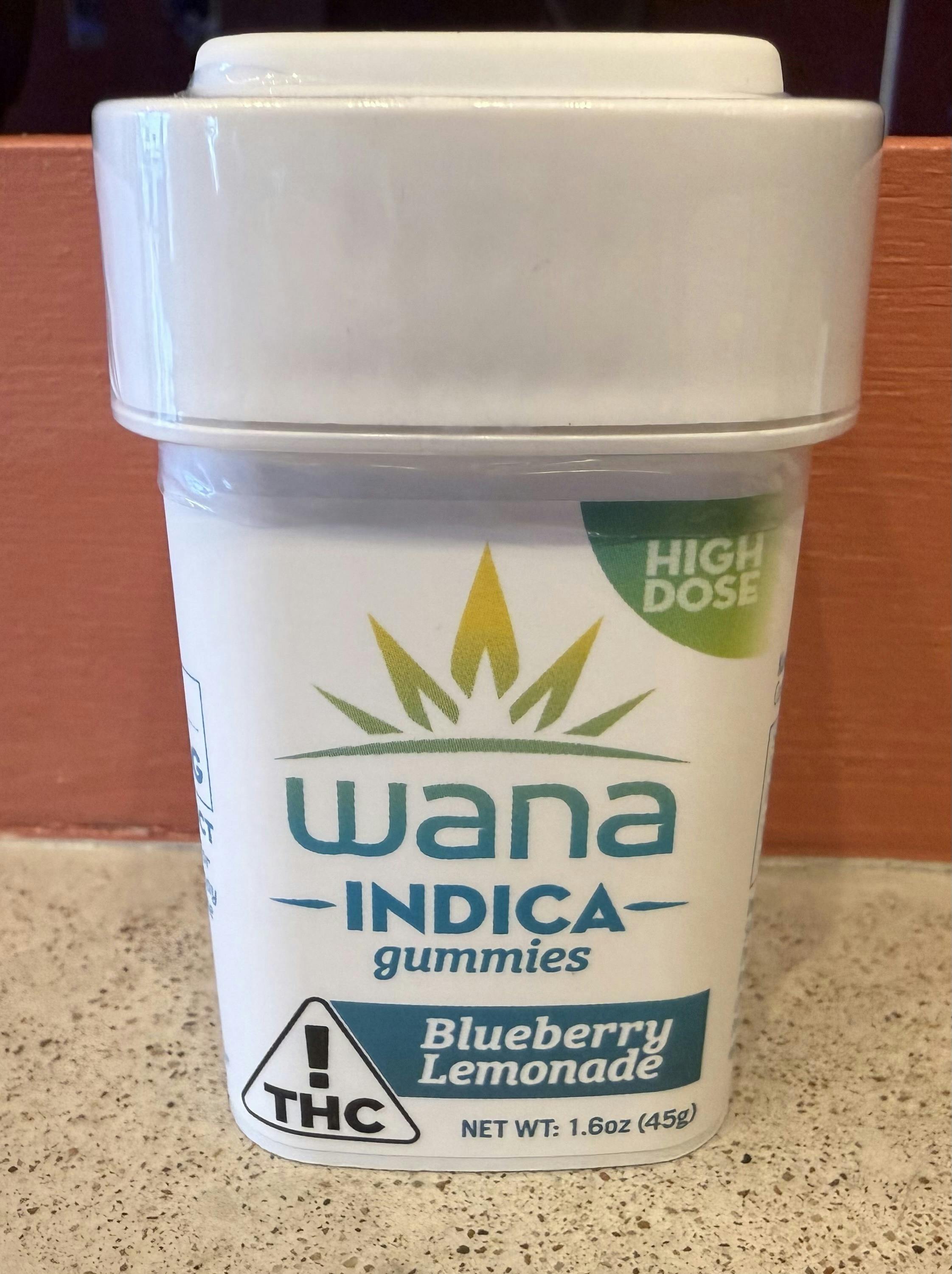 Wana | Blueberry Lemonade Gummies | 10pk | 1000mg/ea by Wana Edibles