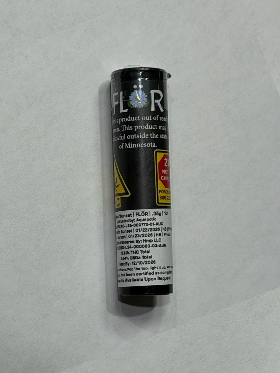 Pre-Roll-IX | FLOR | Citradelic Sunset | 0.35g | 1 ct