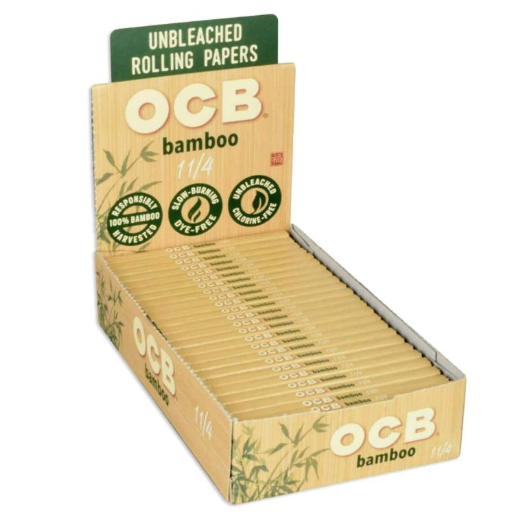 Ocb | Bamboo Unbleached Papers (50Pk) | 1 1/4 Size | Accessories