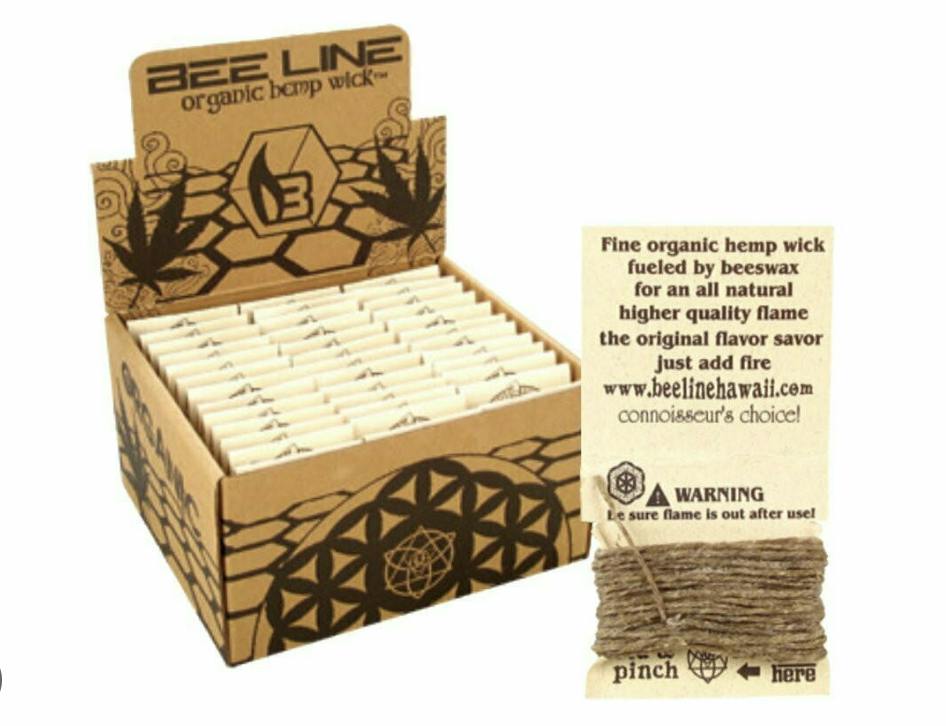 Bee Line Hemp Wick - 9ft