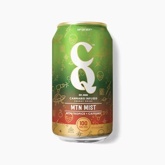 CQ - CQ | Mountain Mist | 12oz Can | 100mg THC at Cactus & Clouds
