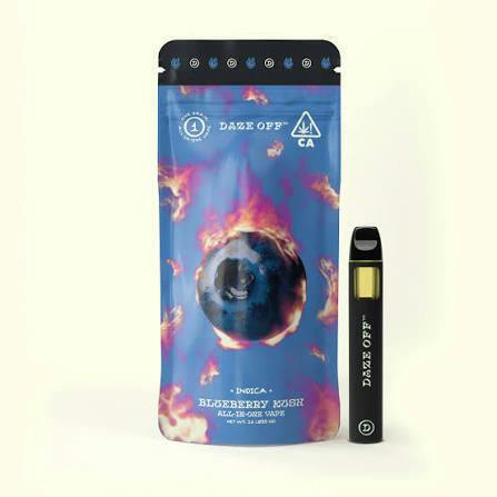 Daze Off - Blueberry Kush: All in One Vape - 1g