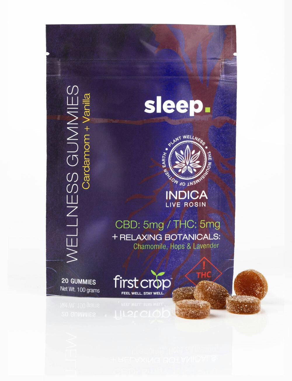 Sleep Cardamom & Vanilla Gummies | Gummies | 20pk | 5mg/ea