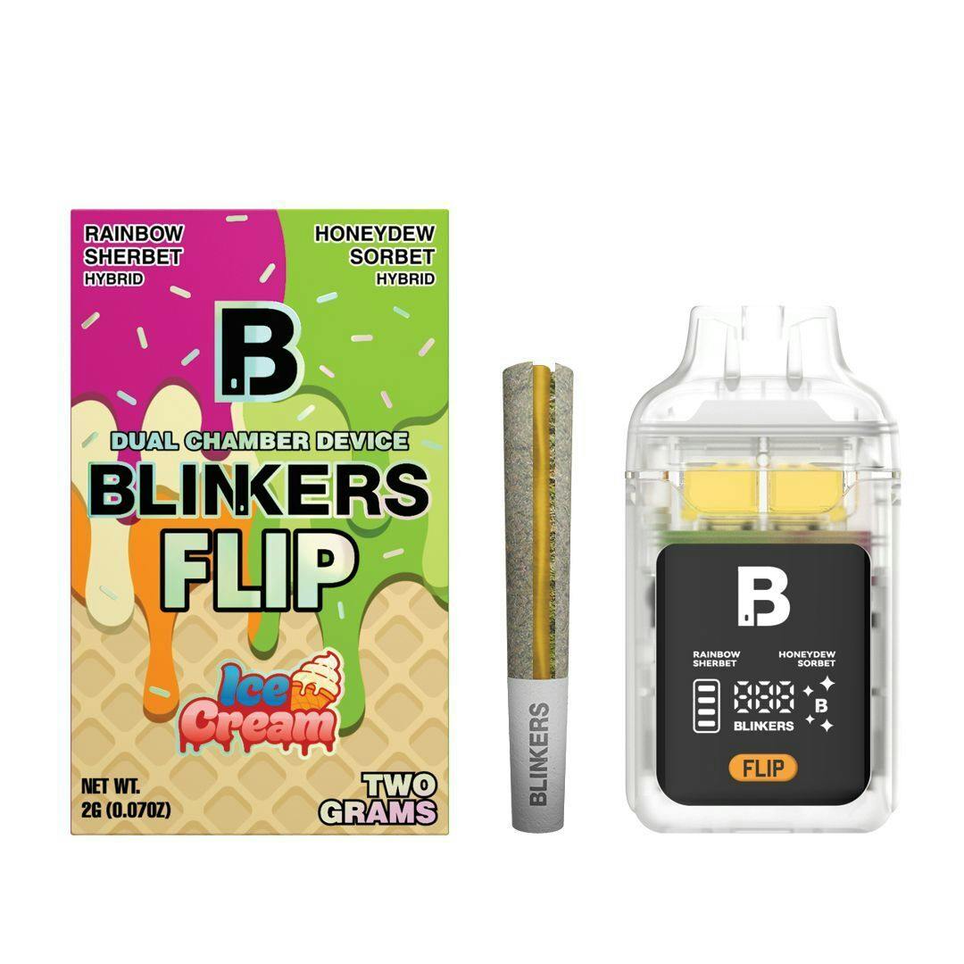 Blinkers Flip Baja Burst x Juicy Watermelon 2g Disposable