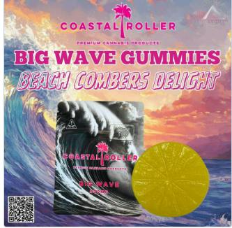 Coastal Roller - Big Wave Gummy - 250mg/1pk - Beach Combers Delight by MidSouth Extracts