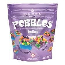 Rebel 100mg Gummies - Indica Pebbles