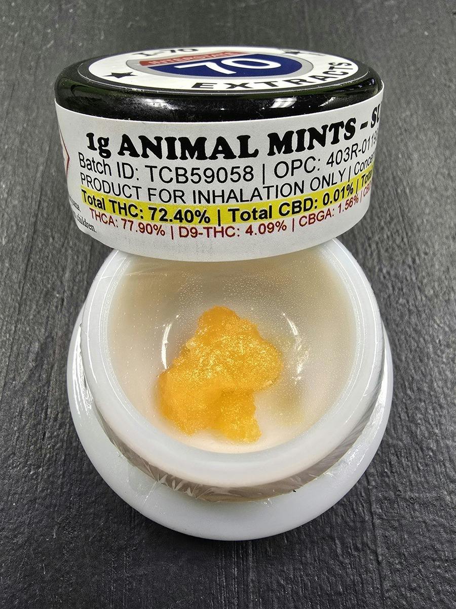 1 Gram Wax - Animal Mints