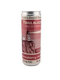 Trailblazer strawberry rhubarb at Flipside Cannabis Dispensary and Music