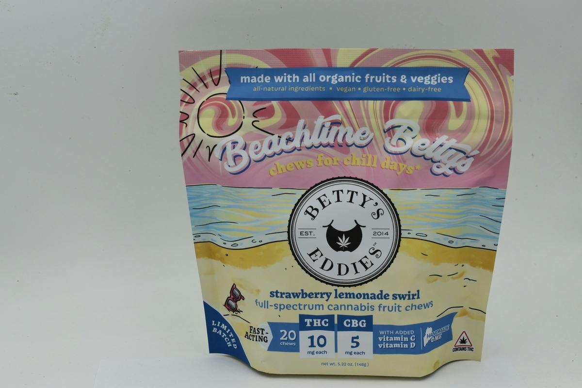 Betty's Eddies - 200mg Strawberry Lemonade (Rec)